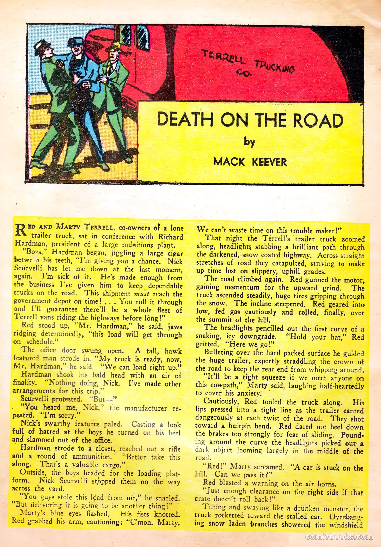 Speed Comics #11 (1940) — page 42 of 68