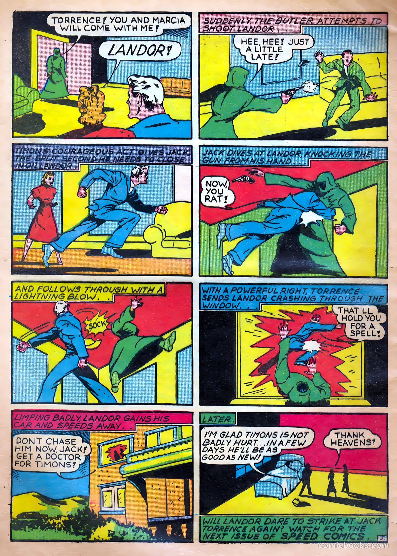 Speed Comics #11 (1940) — page 54 of 68