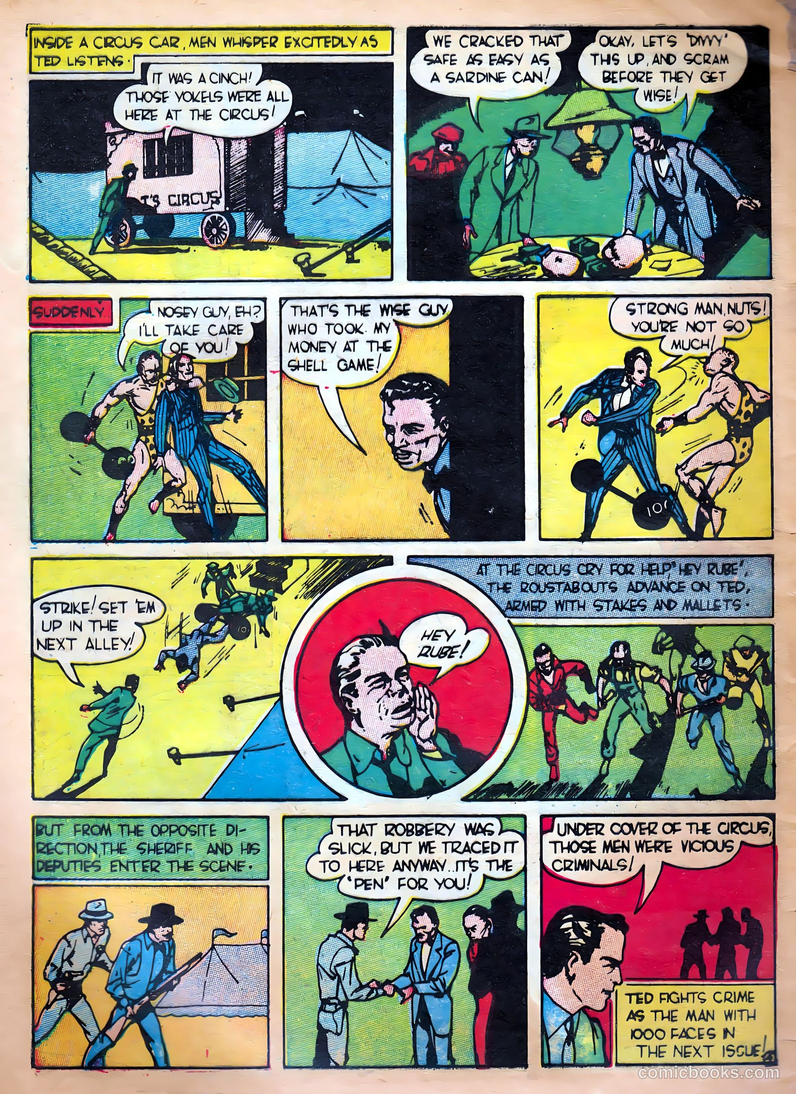 Speed Comics #11 (1940) — page 60 of 68