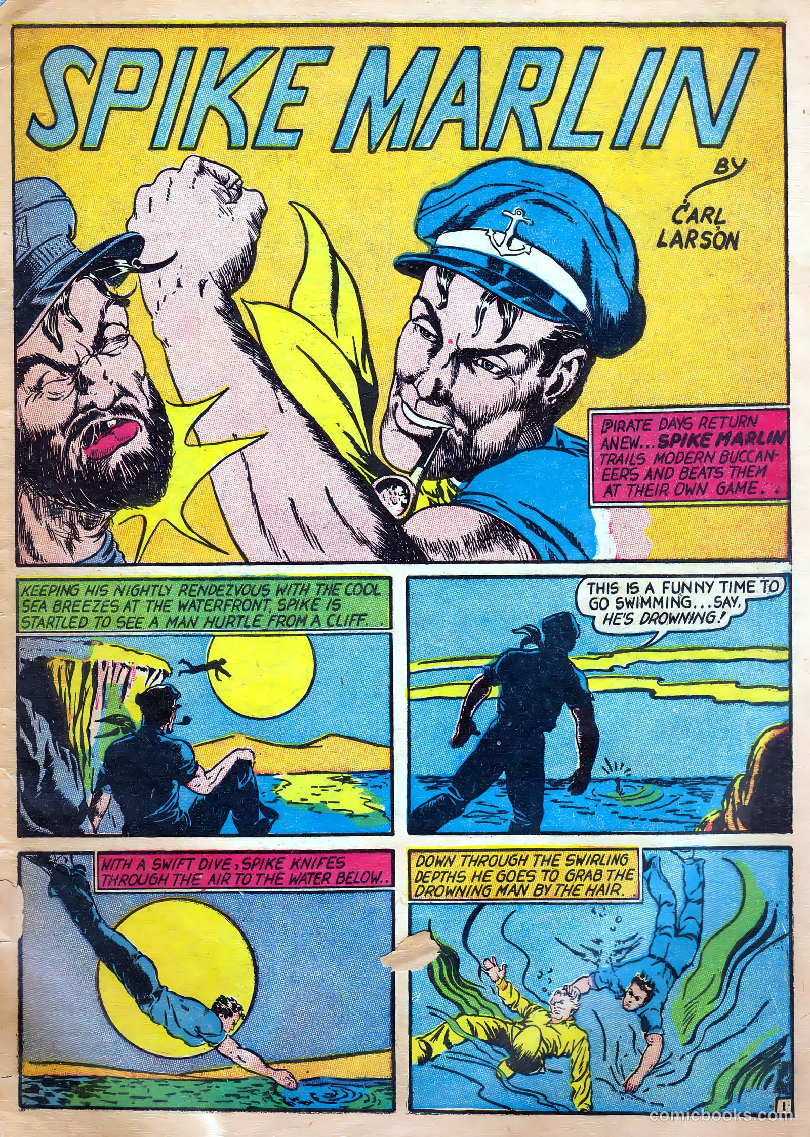 Speed Comics #11 (1940) — page 61 of 68