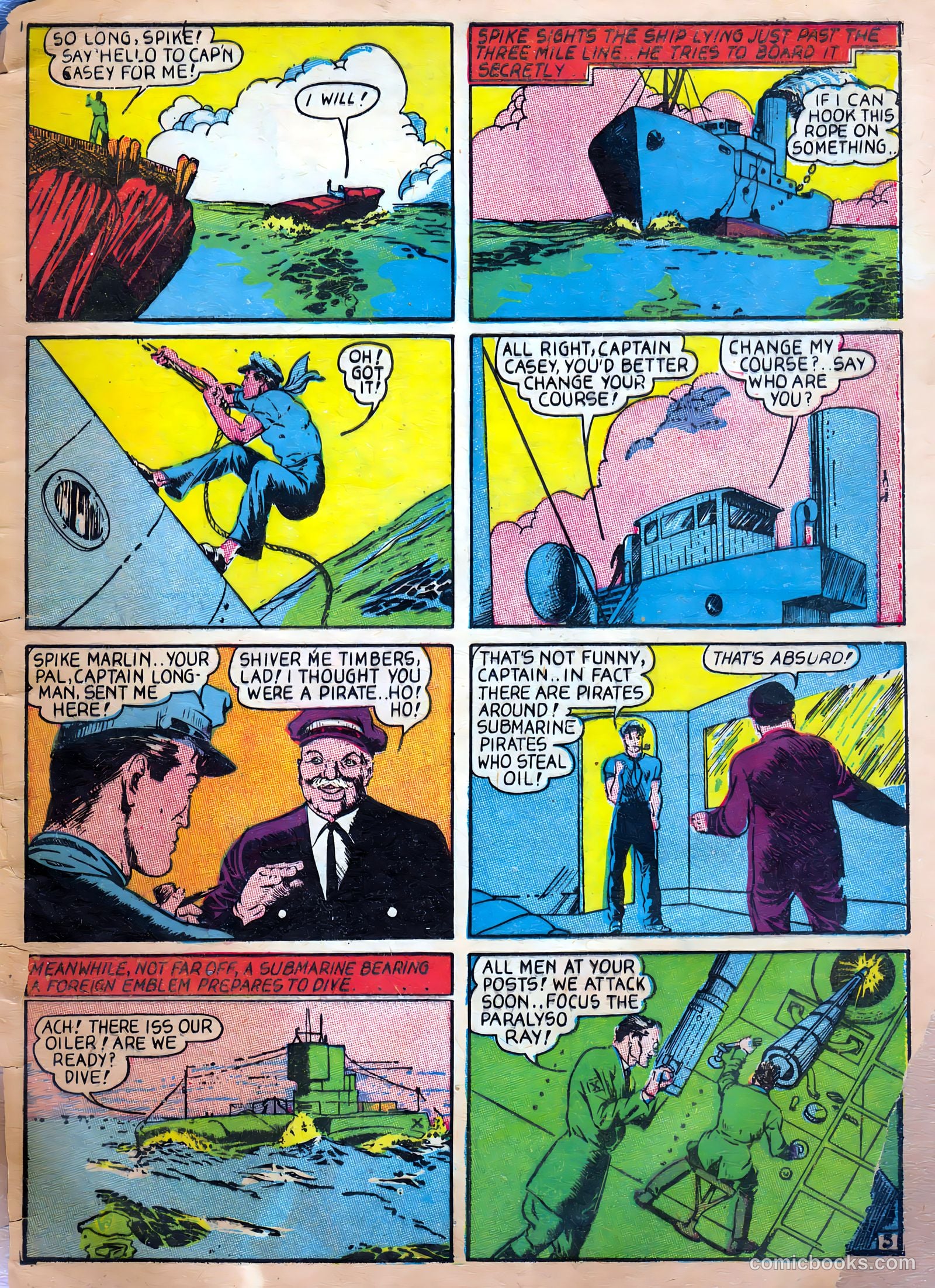 Speed Comics #11 (1940) — page 63 of 68