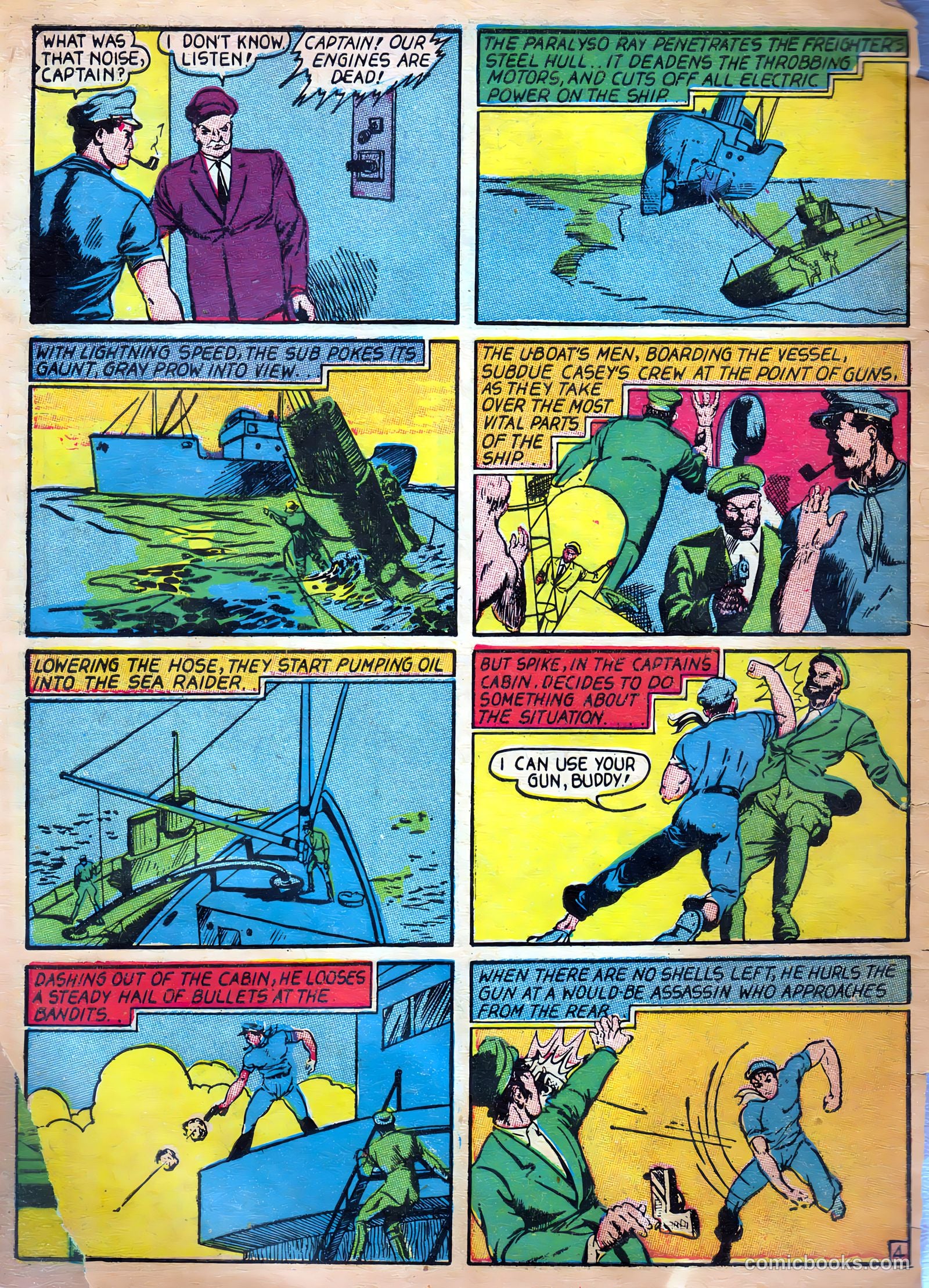 Speed Comics #11 (1940) — page 64 of 68