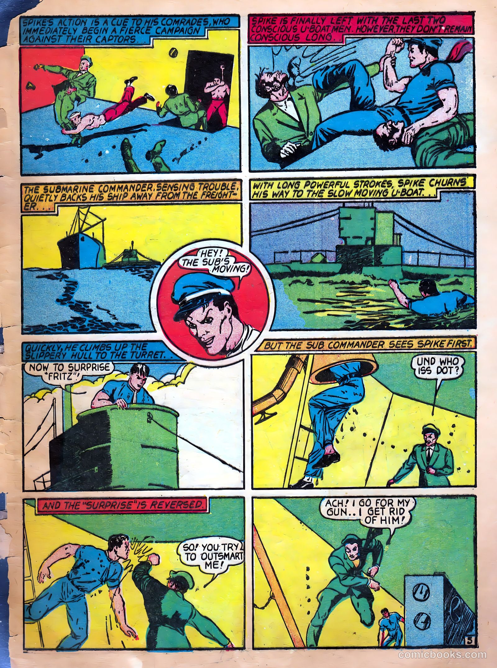 Speed Comics #11 (1940) — page 65 of 68