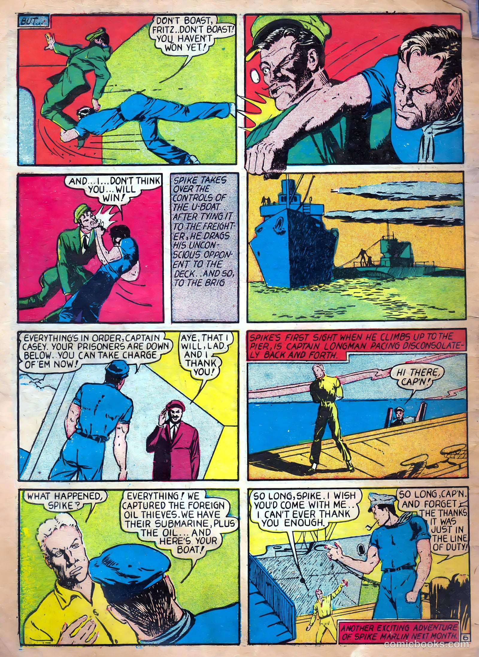 Speed Comics #11 (1940) — page 66 of 68