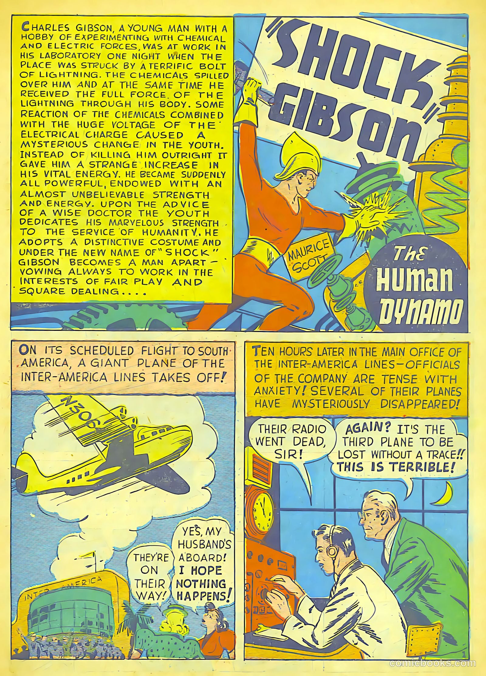 Speed Comics #2 (1939) — page 3 of 68