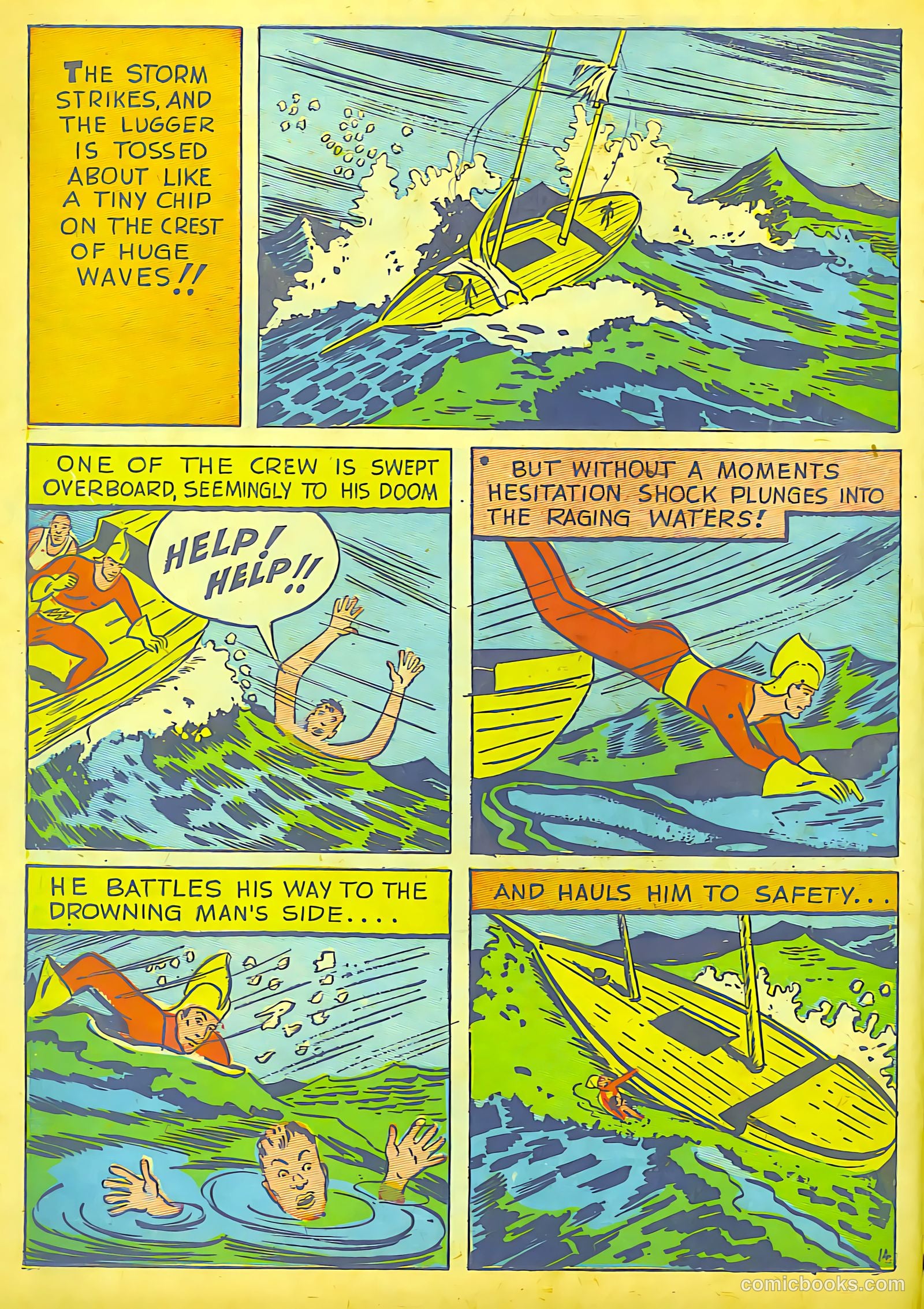 Speed Comics #2 (1939) — page 16 of 68