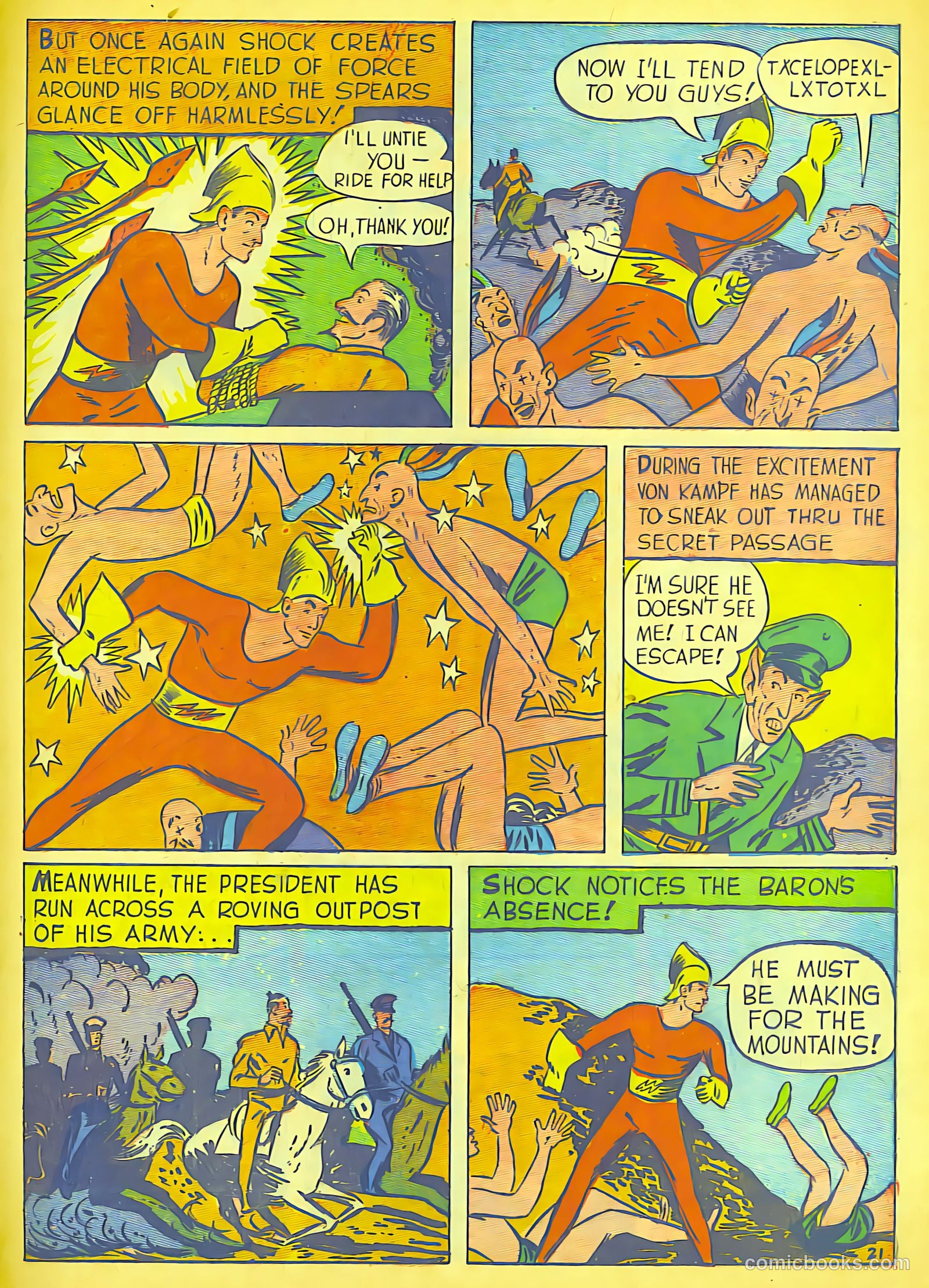 Speed Comics #2 (1939) — page 23 of 68