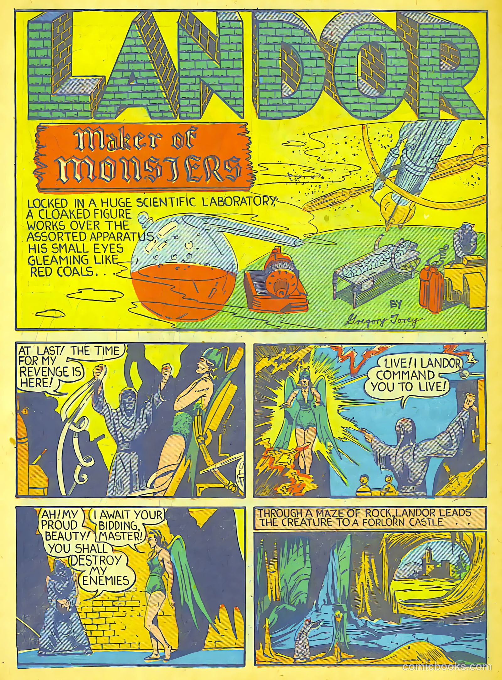 Speed Comics #2 (1939) — page 50 of 68