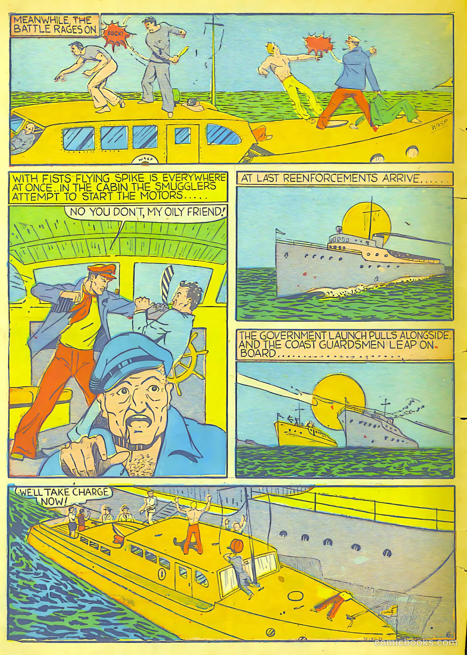Speed Comics #2 (1939) — page 64 of 68