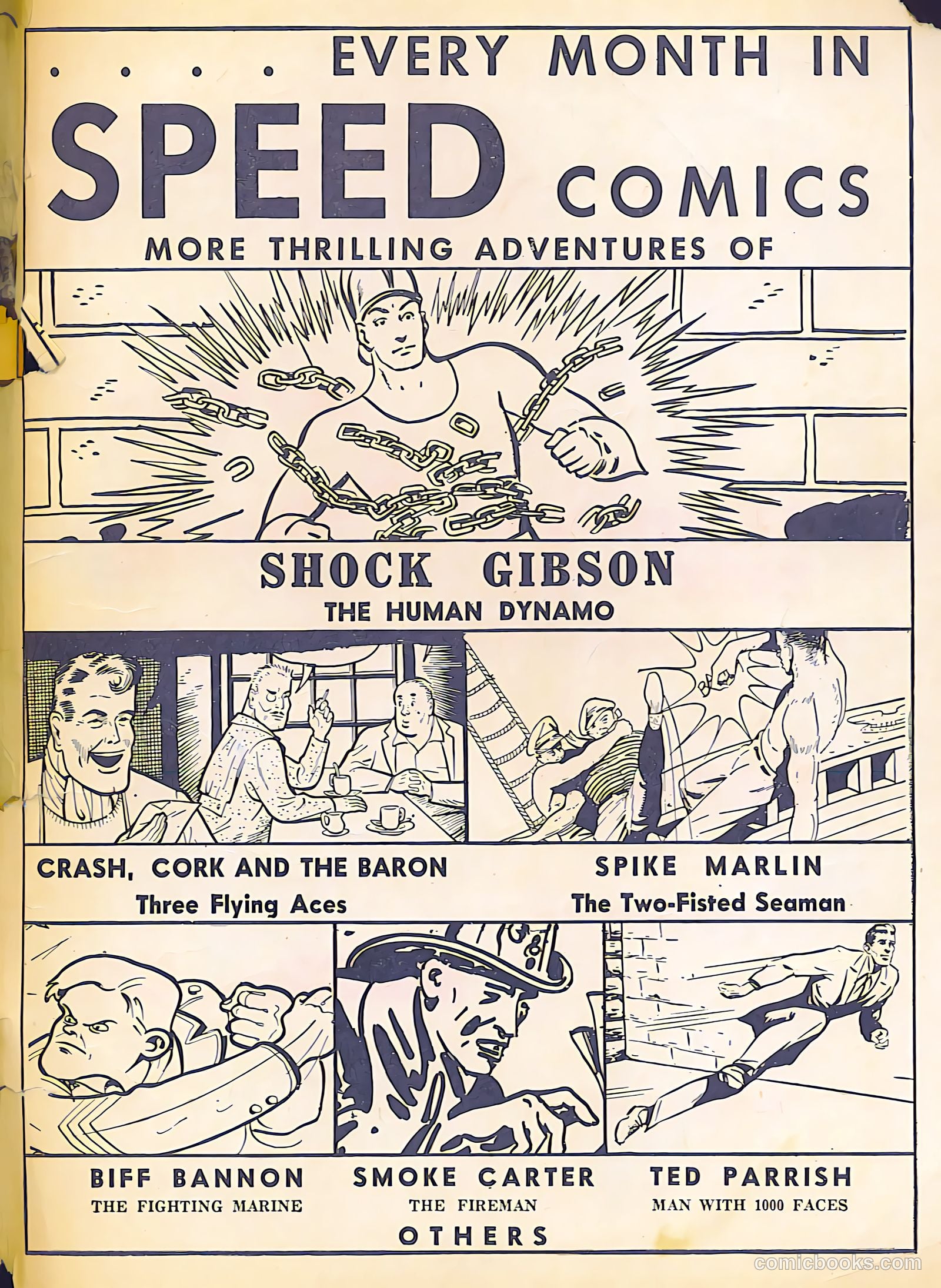 Speed Comics #2 (1939) — page 67 of 68