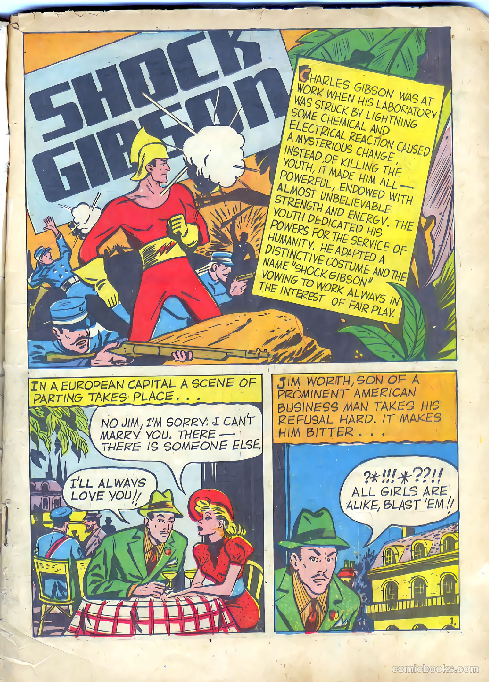Speed Comics #3 (1939) — page 3 of 68