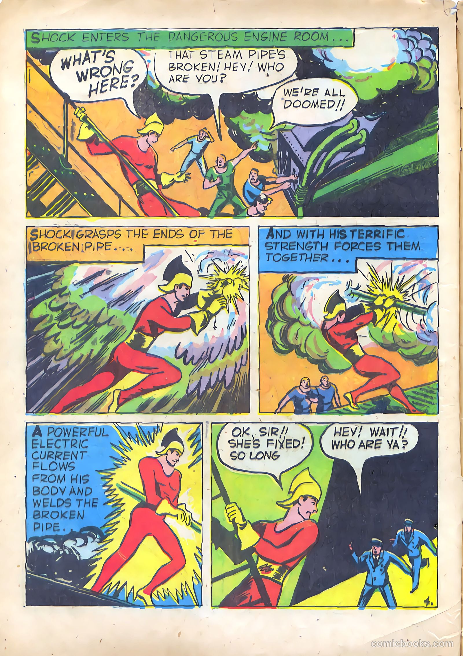Speed Comics #3 (1939) — page 6 of 68