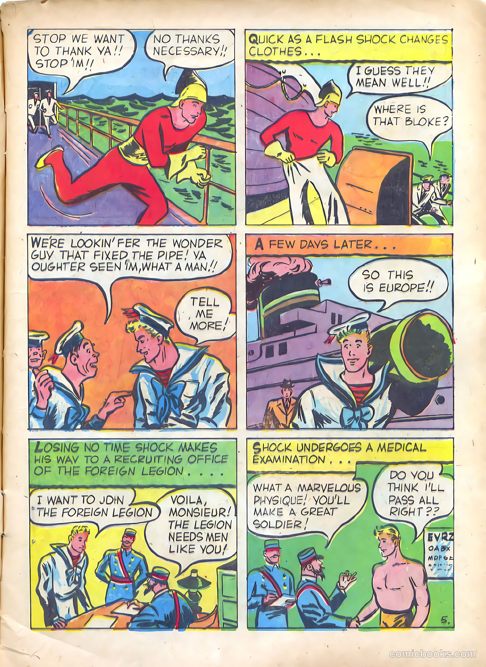 Speed Comics #3 (1939) — page 7 of 68
