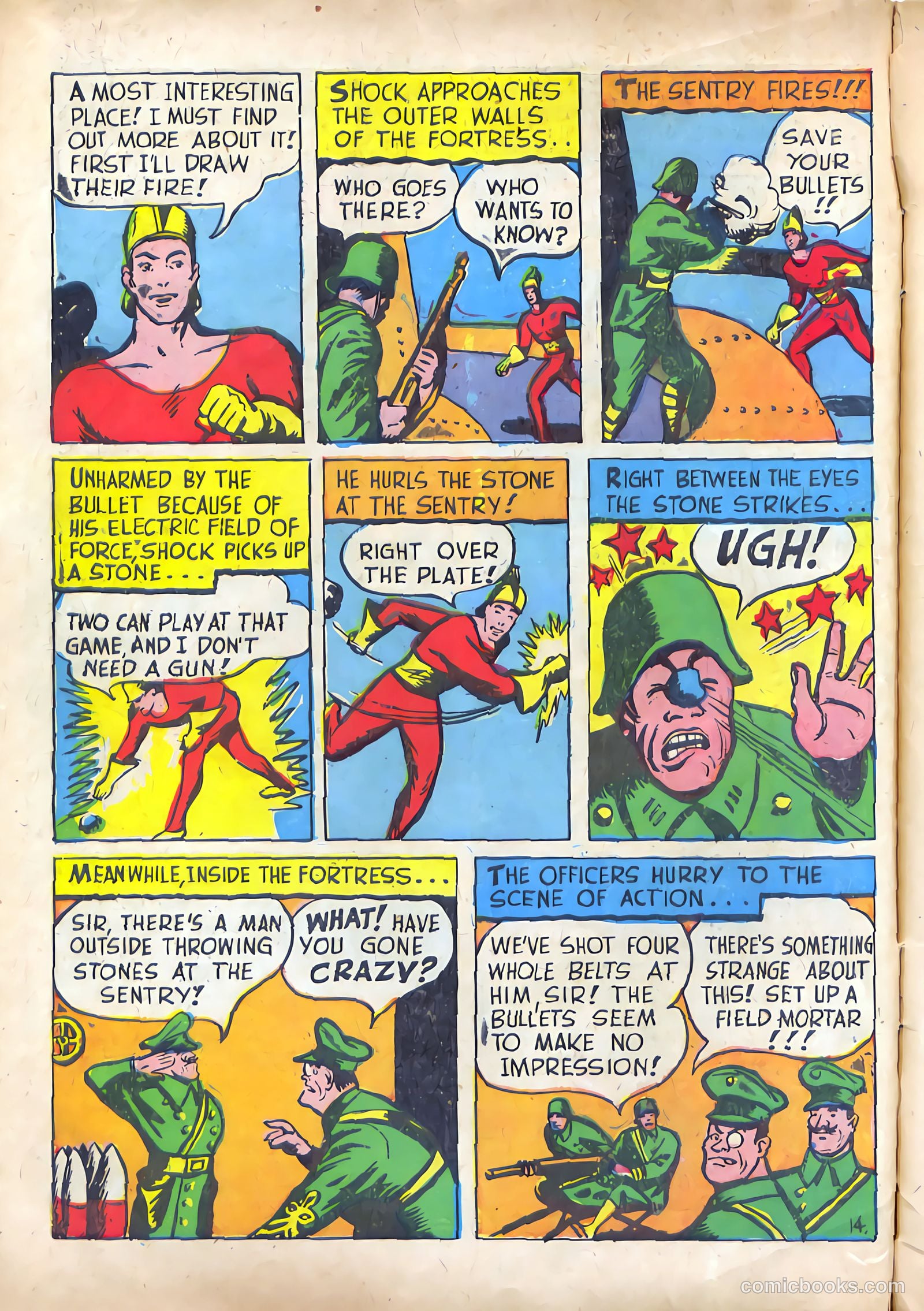 Speed Comics #3 (1939) — page 16 of 68