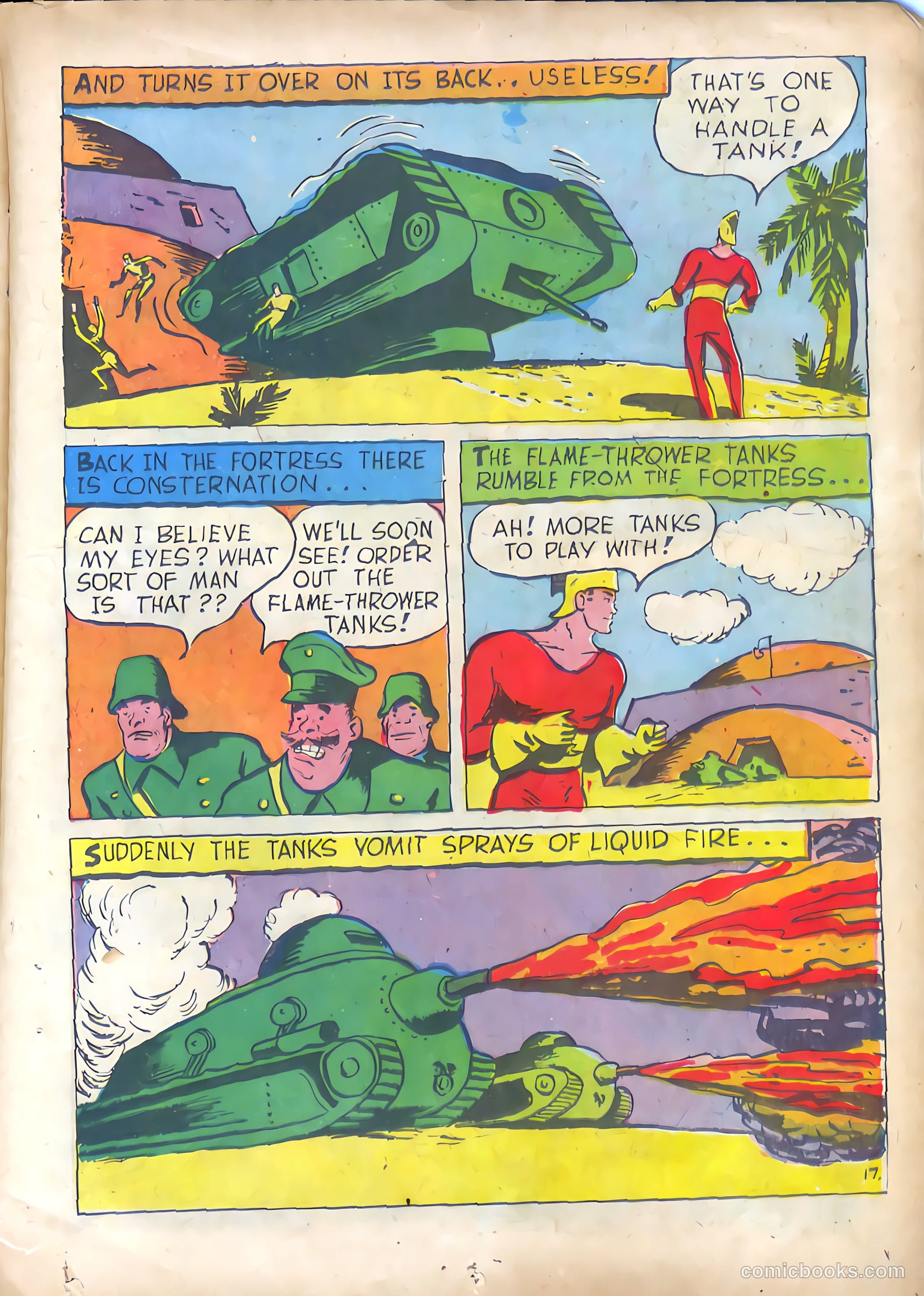 Speed Comics #3 (1939) — page 19 of 68