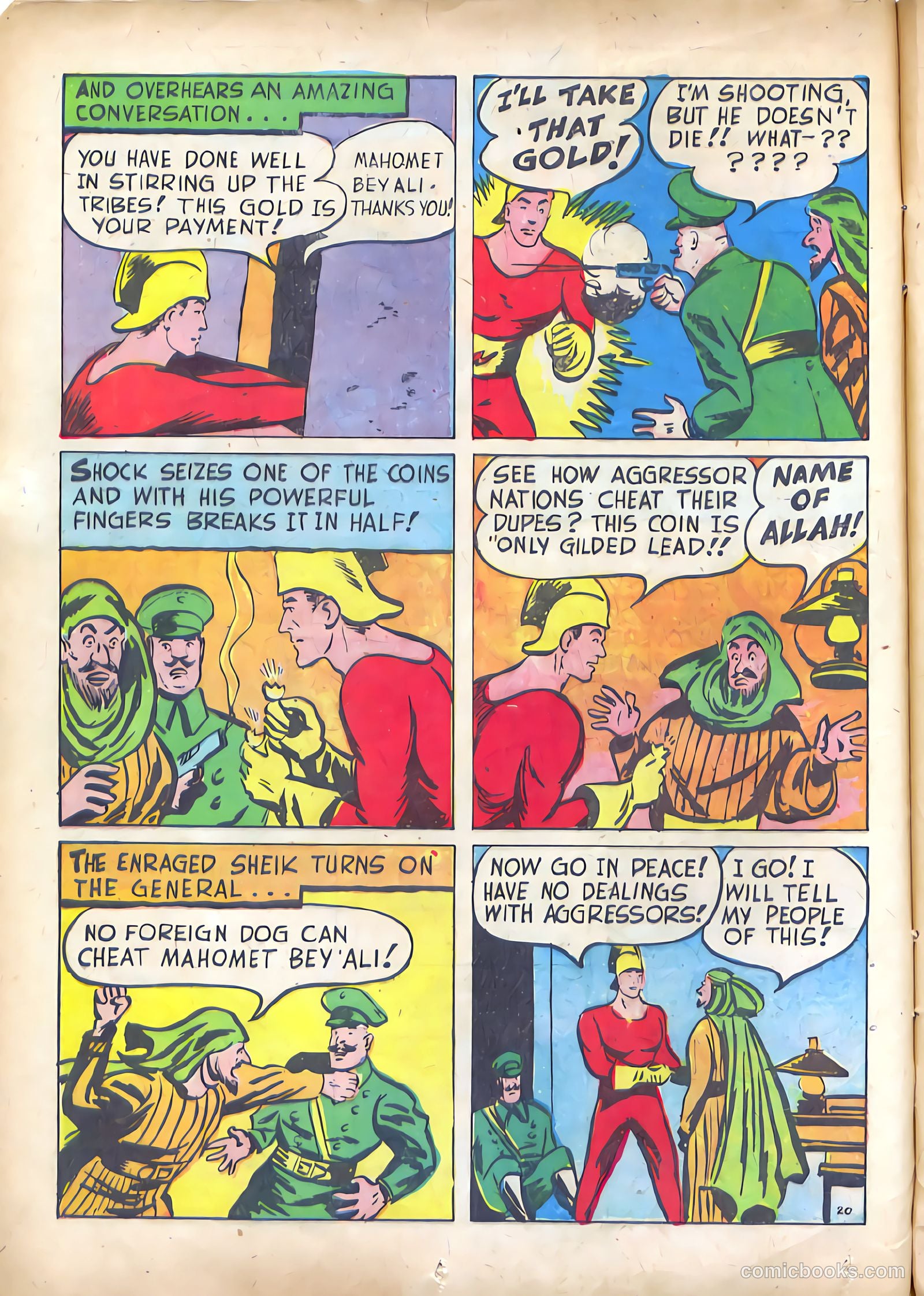 Speed Comics #3 (1939) — page 22 of 68