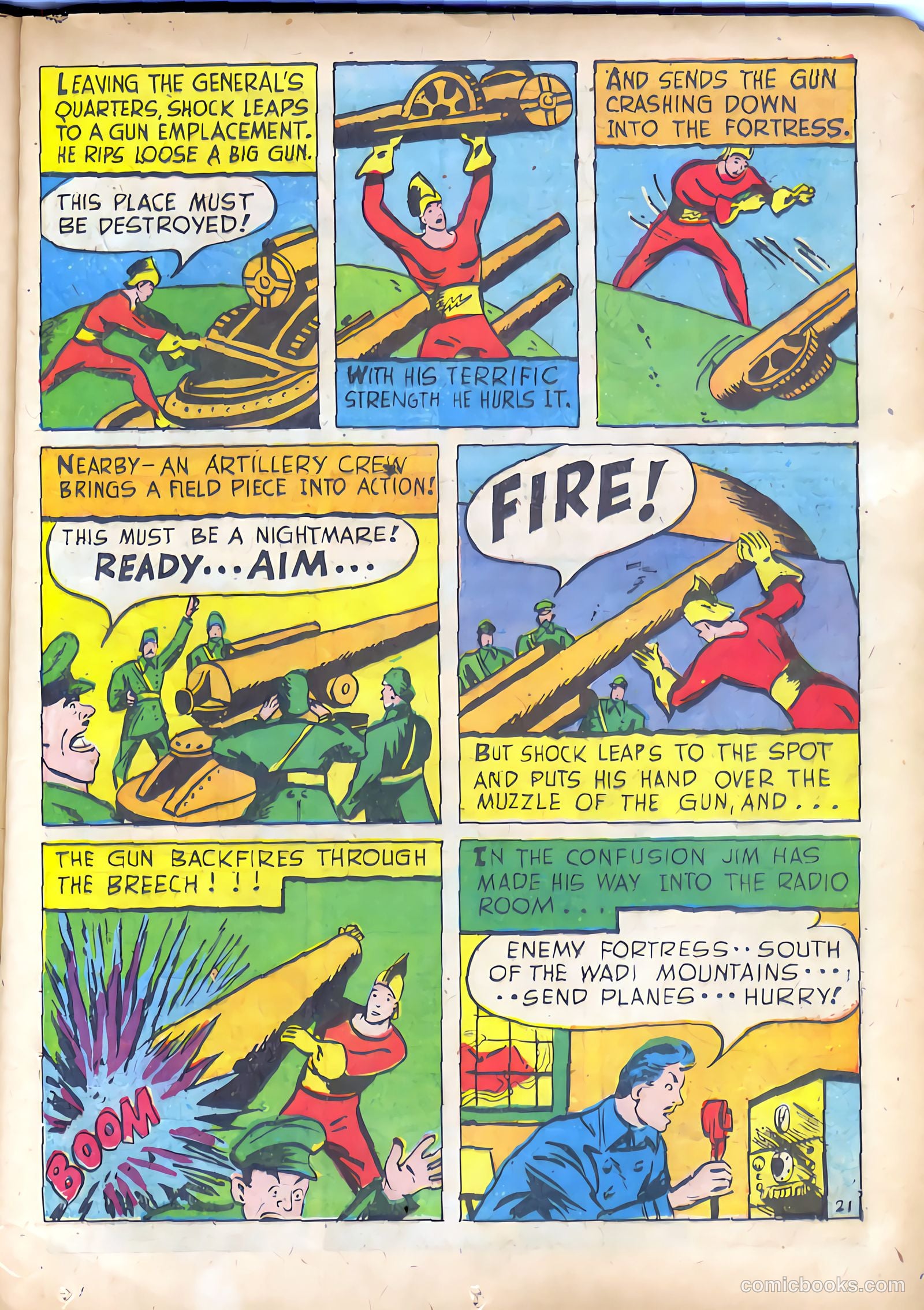 Speed Comics #3 (1939) — page 23 of 68