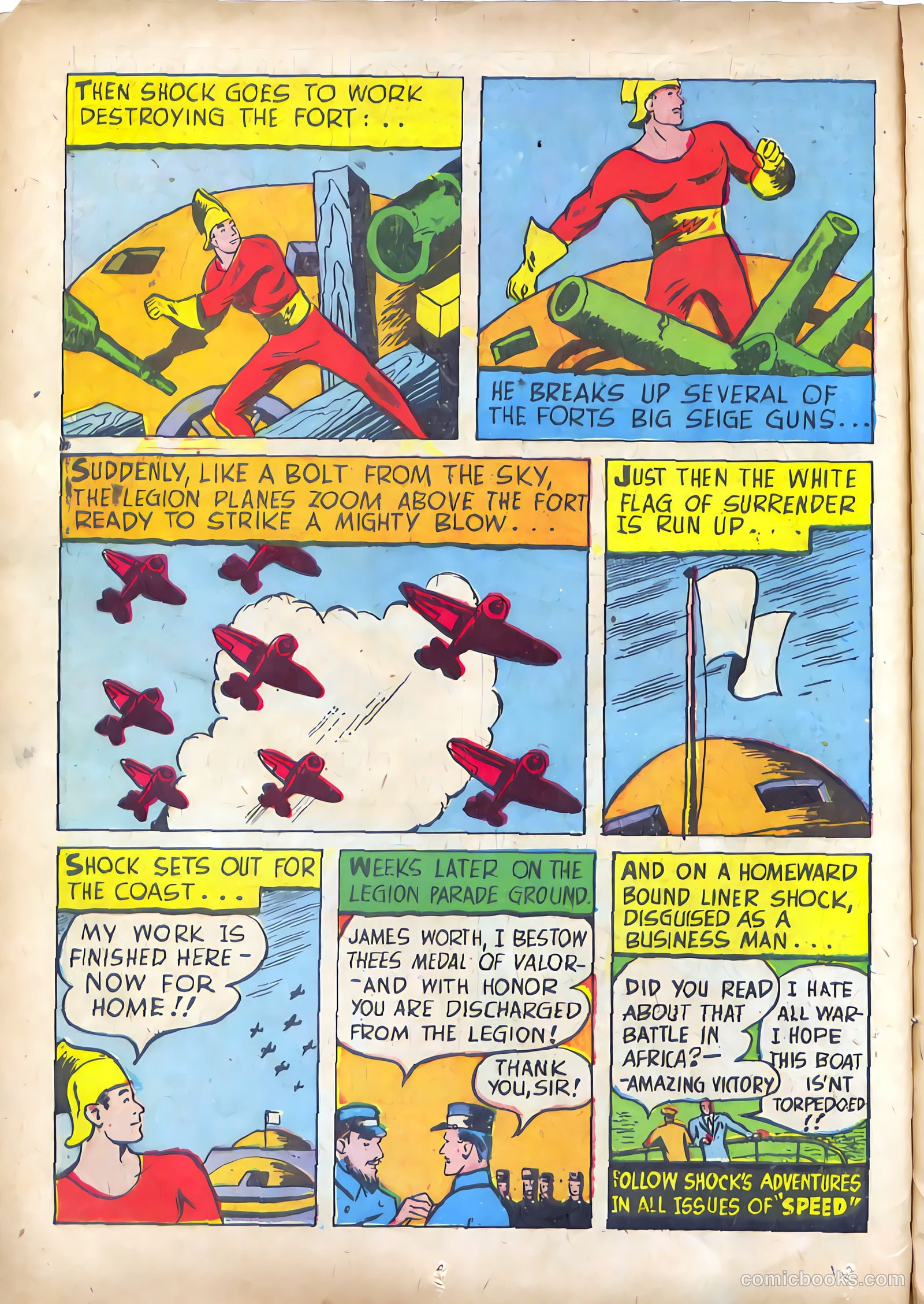 Speed Comics #3 (1939) — page 24 of 68