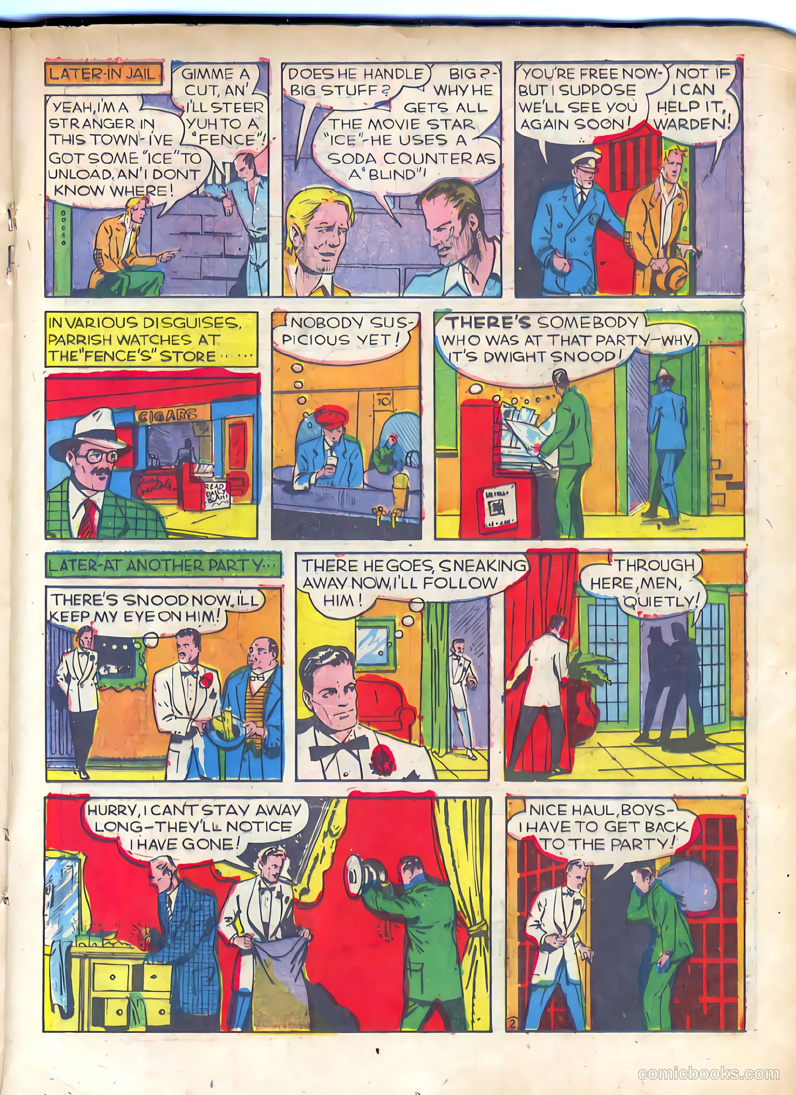 Speed Comics #3 (1939) — page 33 of 68