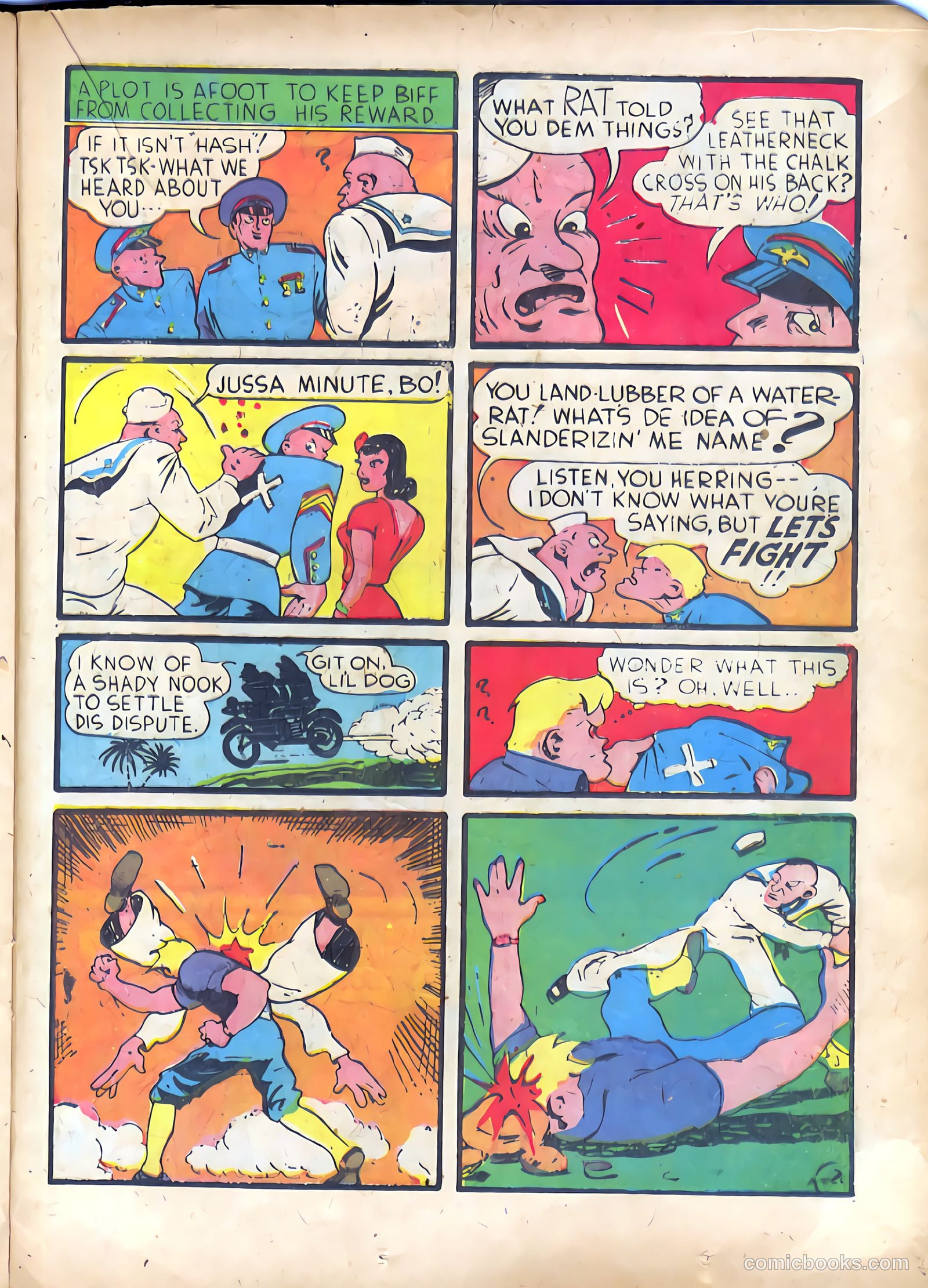 Speed Comics #3 (1939) — page 39 of 68