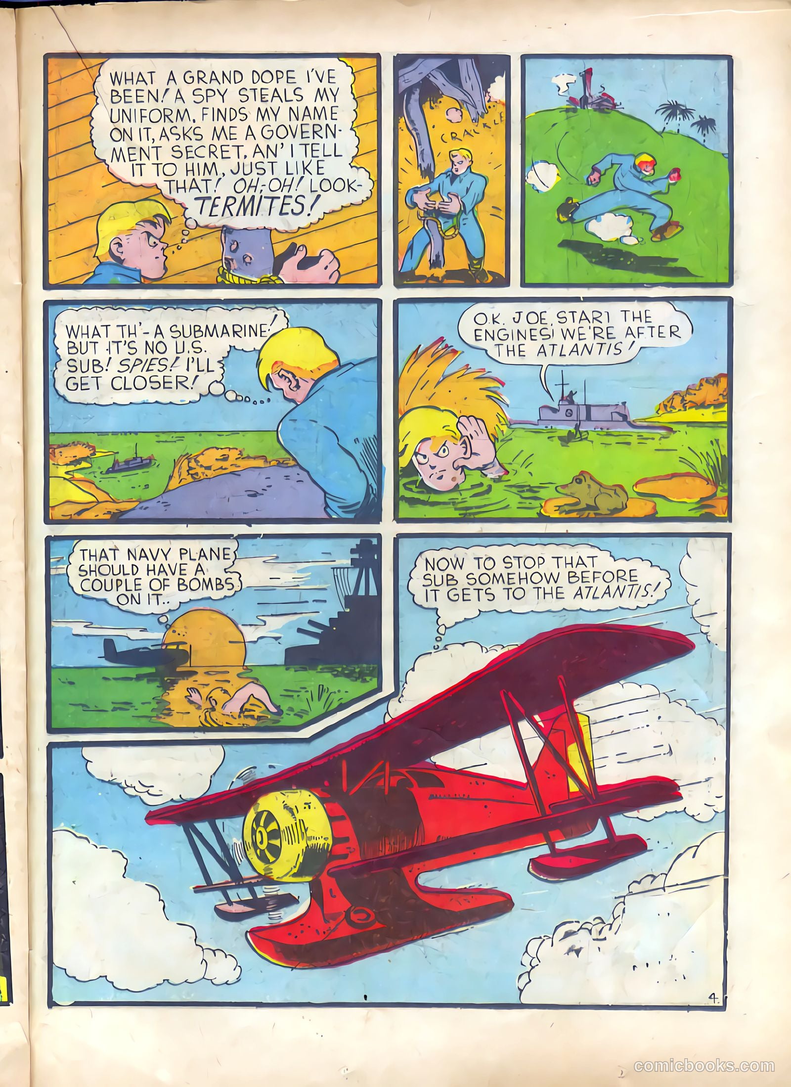 Speed Comics #3 (1939) — page 41 of 68