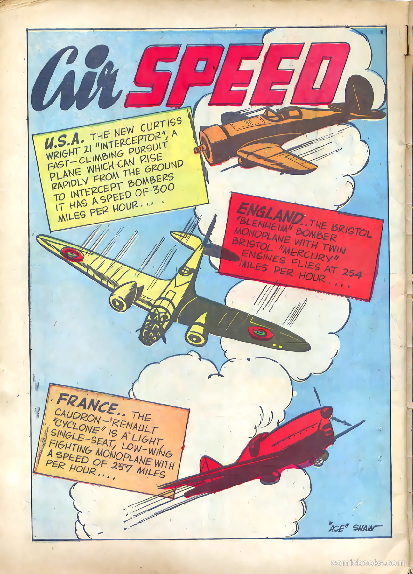 Speed Comics #3 (1939) — page 58 of 68