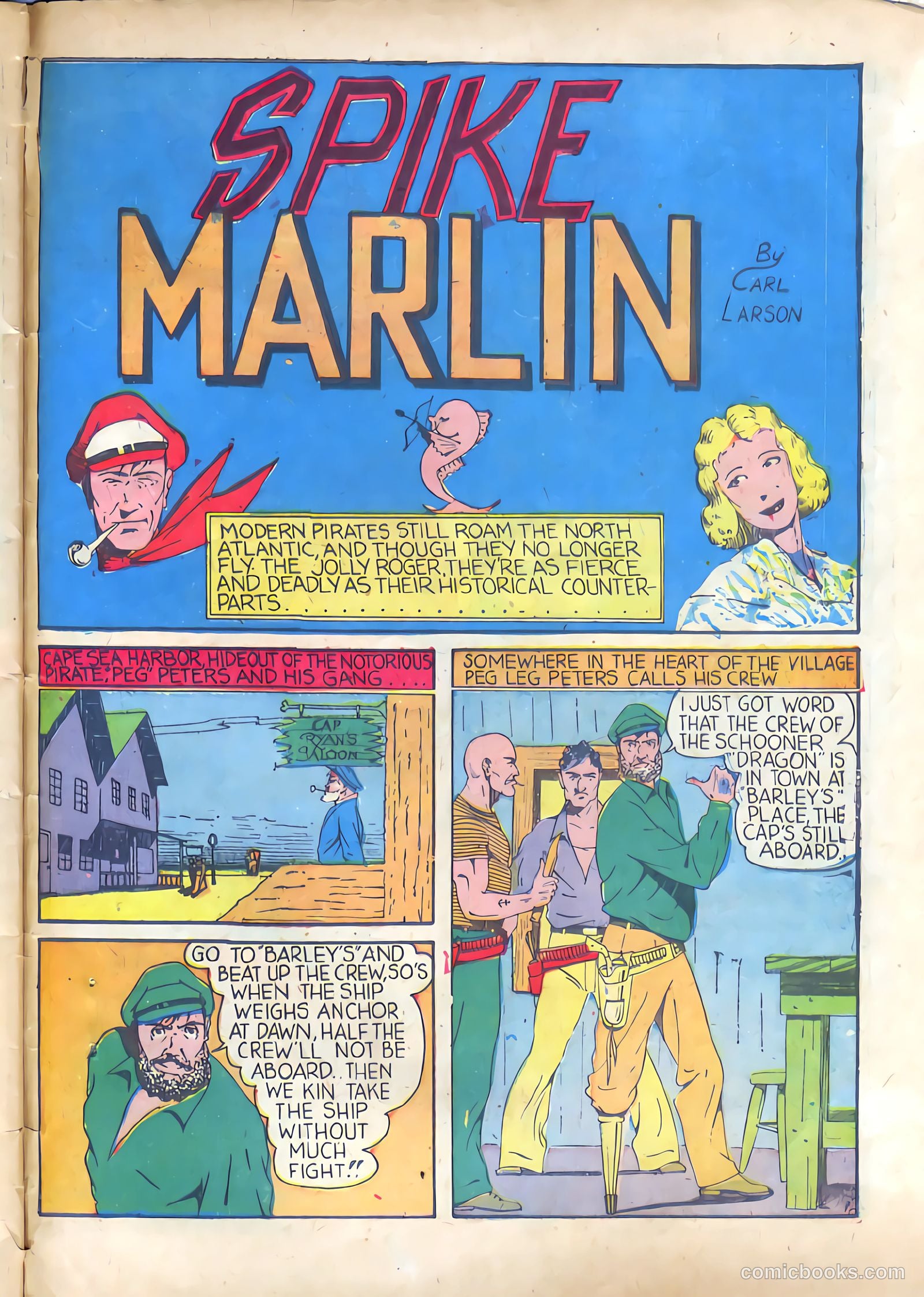 Speed Comics #3 (1939) — page 59 of 68