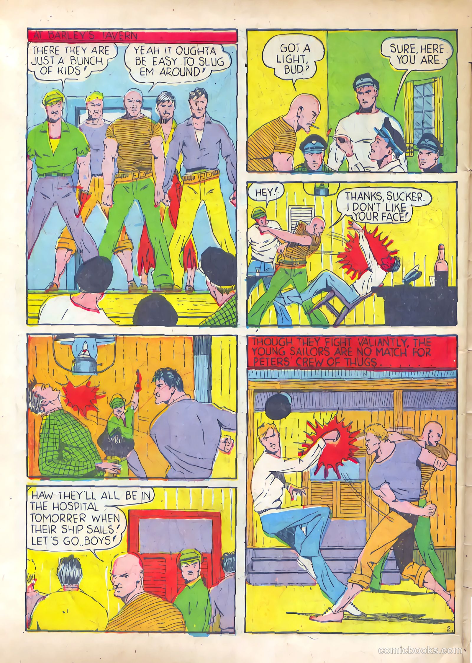 Speed Comics #3 (1939) — page 60 of 68