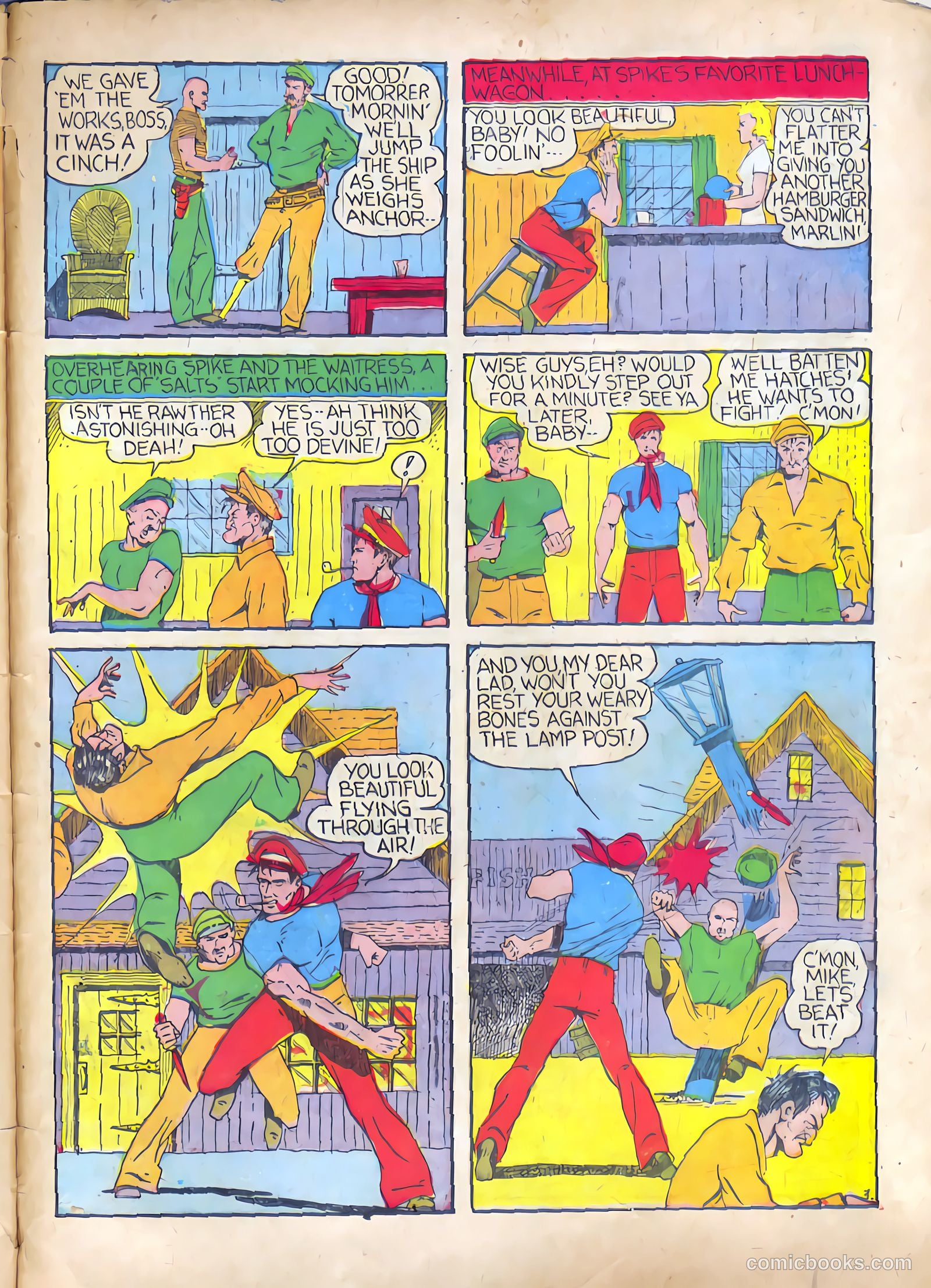 Speed Comics #3 (1939) — page 61 of 68