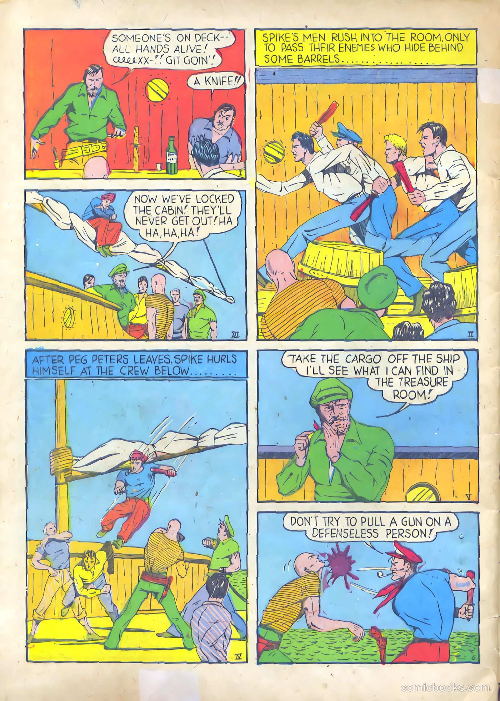 Speed Comics #3 (1939) — page 64 of 68
