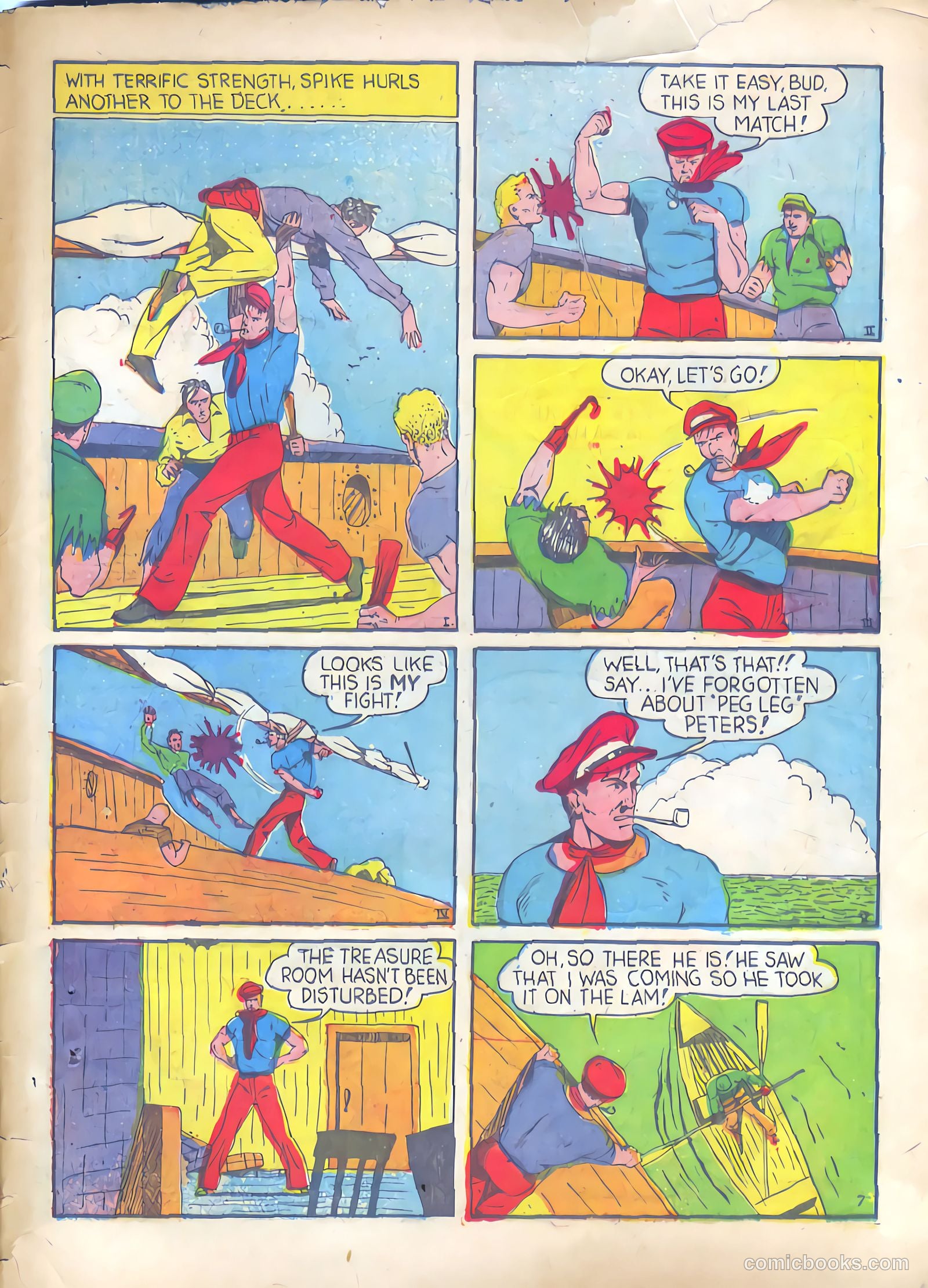 Speed Comics #3 (1939) — page 65 of 68