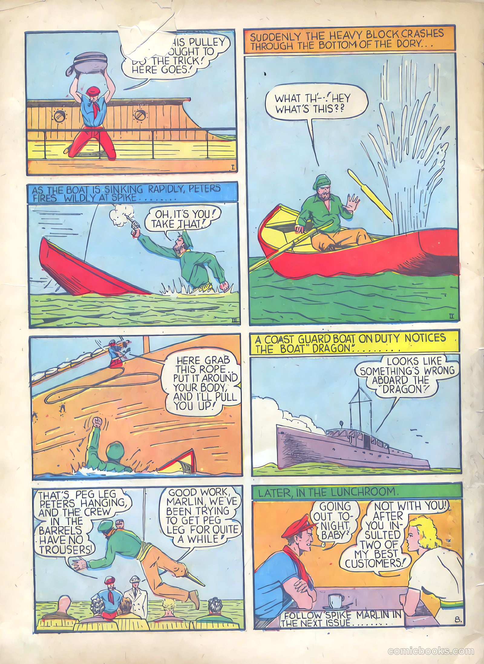 Speed Comics #3 (1939) — page 66 of 68