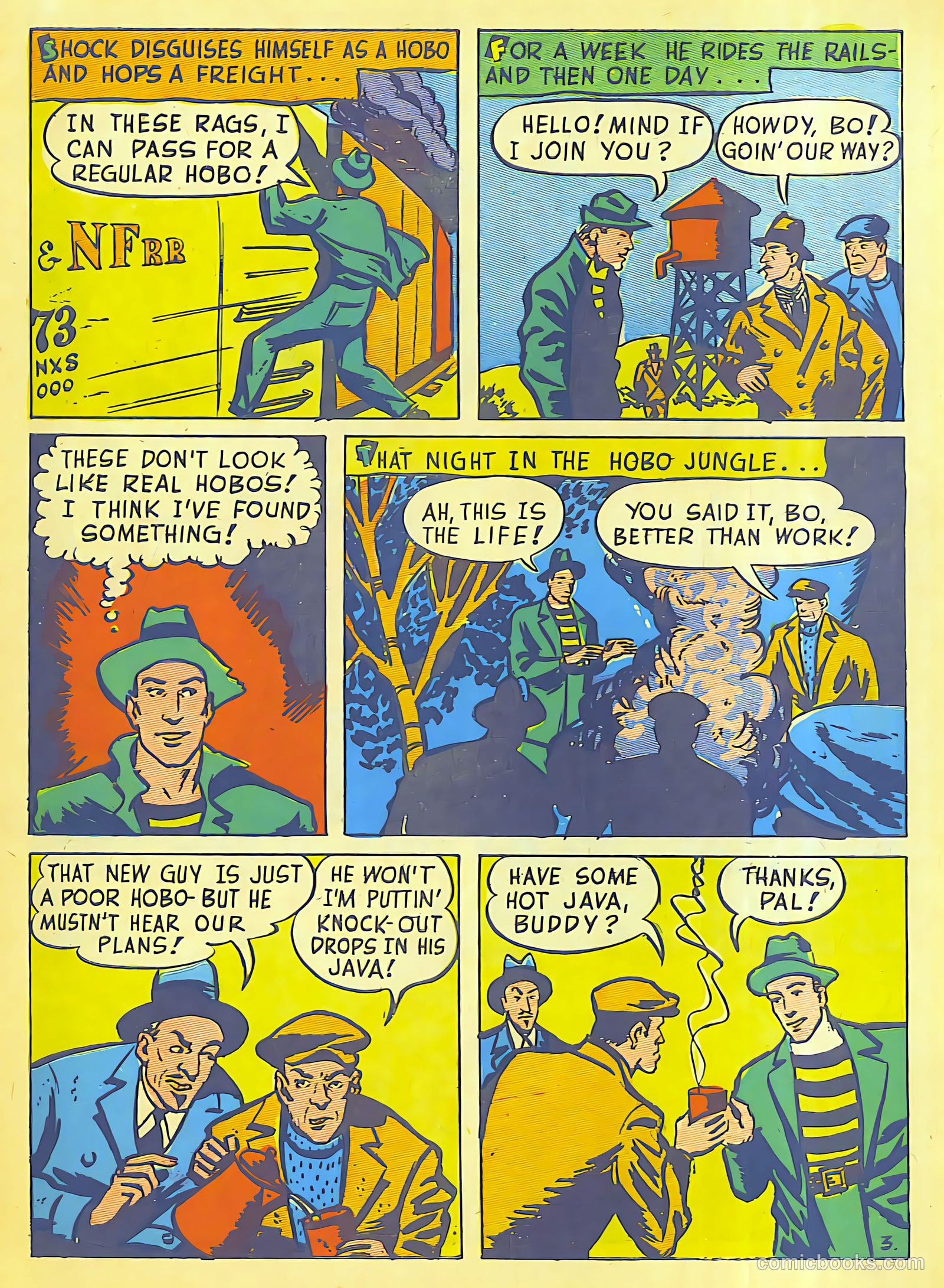 Speed Comics #4 (1940) — page 4 of 66