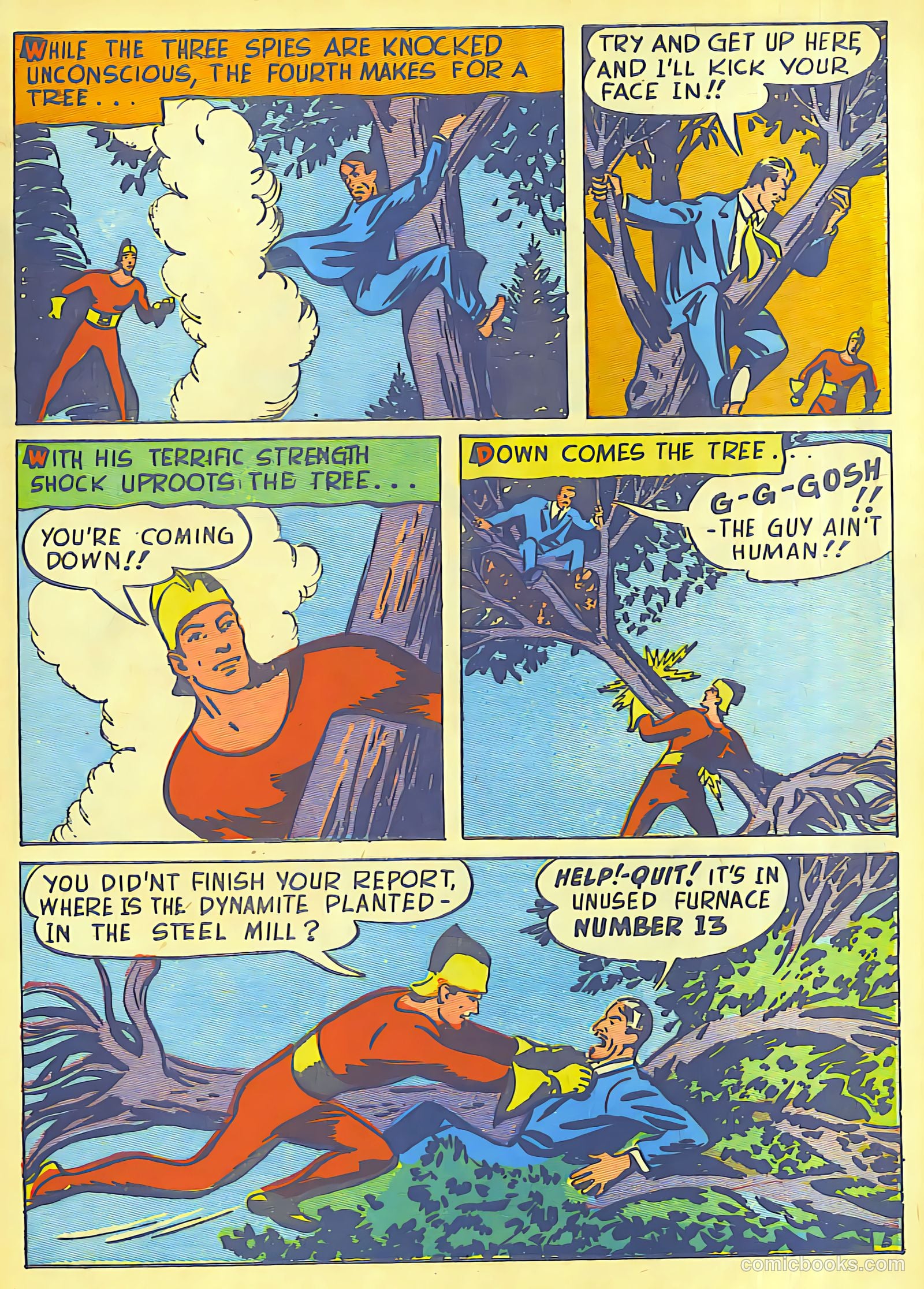 Speed Comics #4 (1940) — page 6 of 66