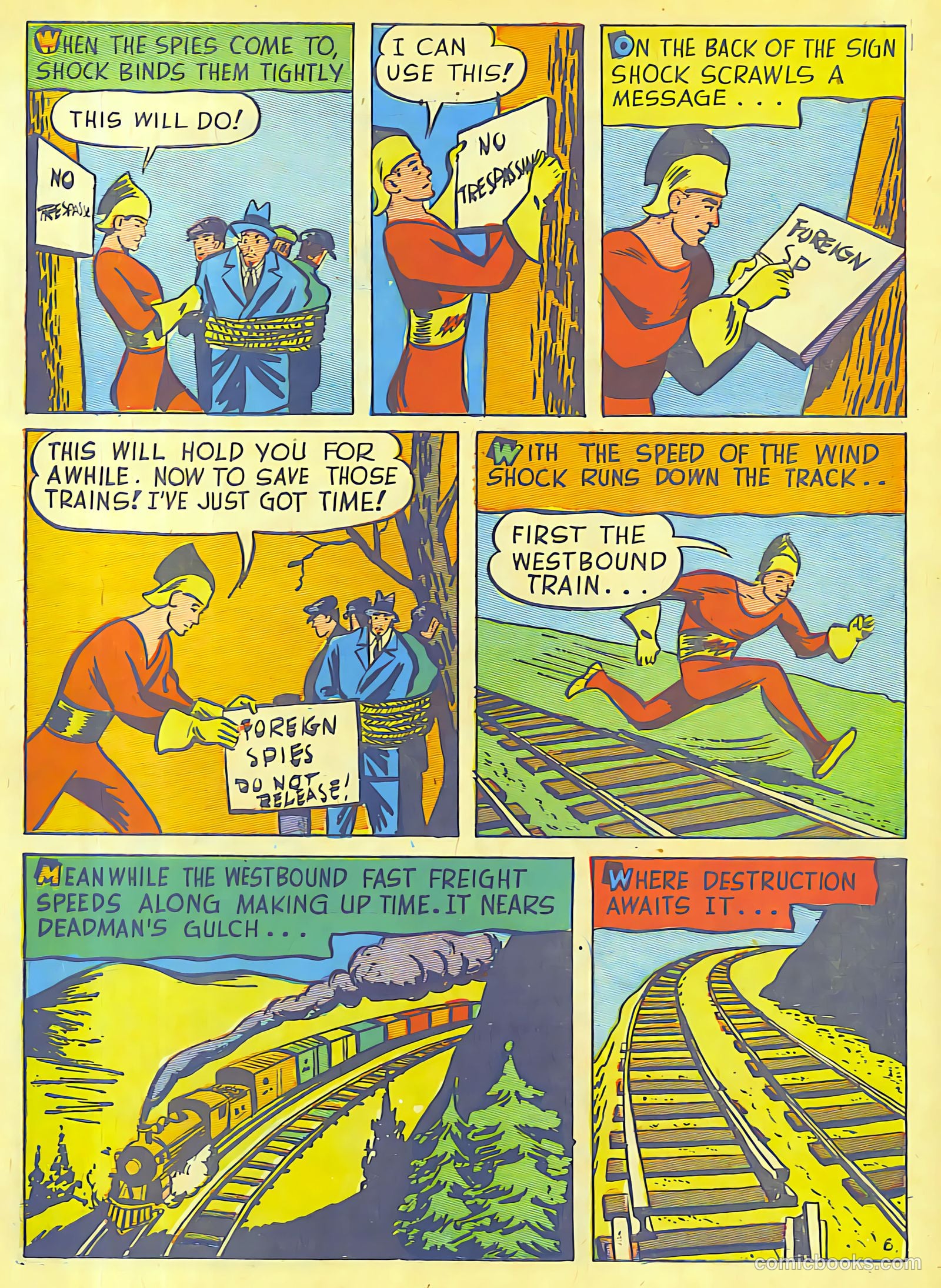 Speed Comics #4 (1940) — page 7 of 66