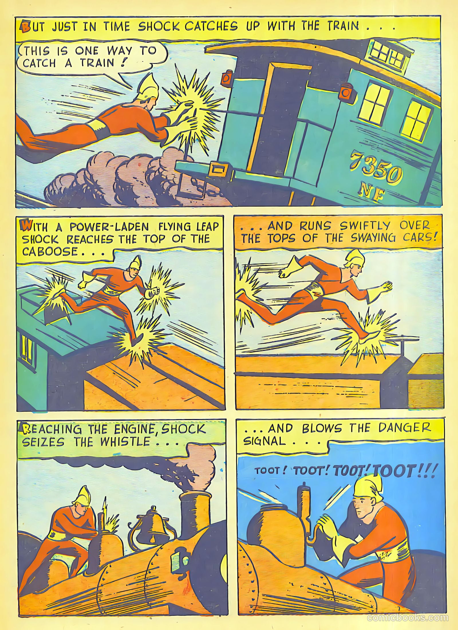 Speed Comics #4 (1940) — page 8 of 66