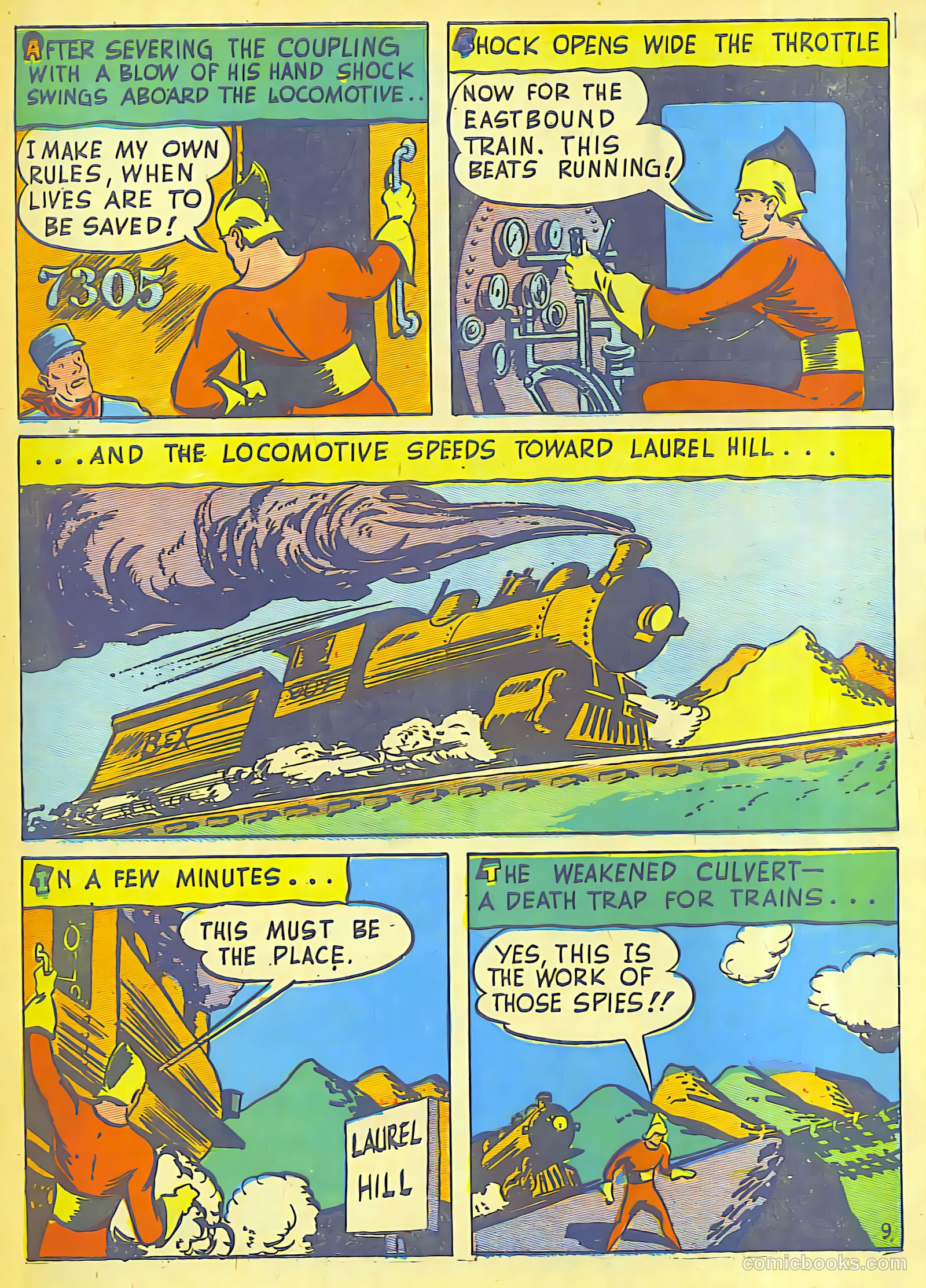Speed Comics #4 (1940) — page 10 of 66