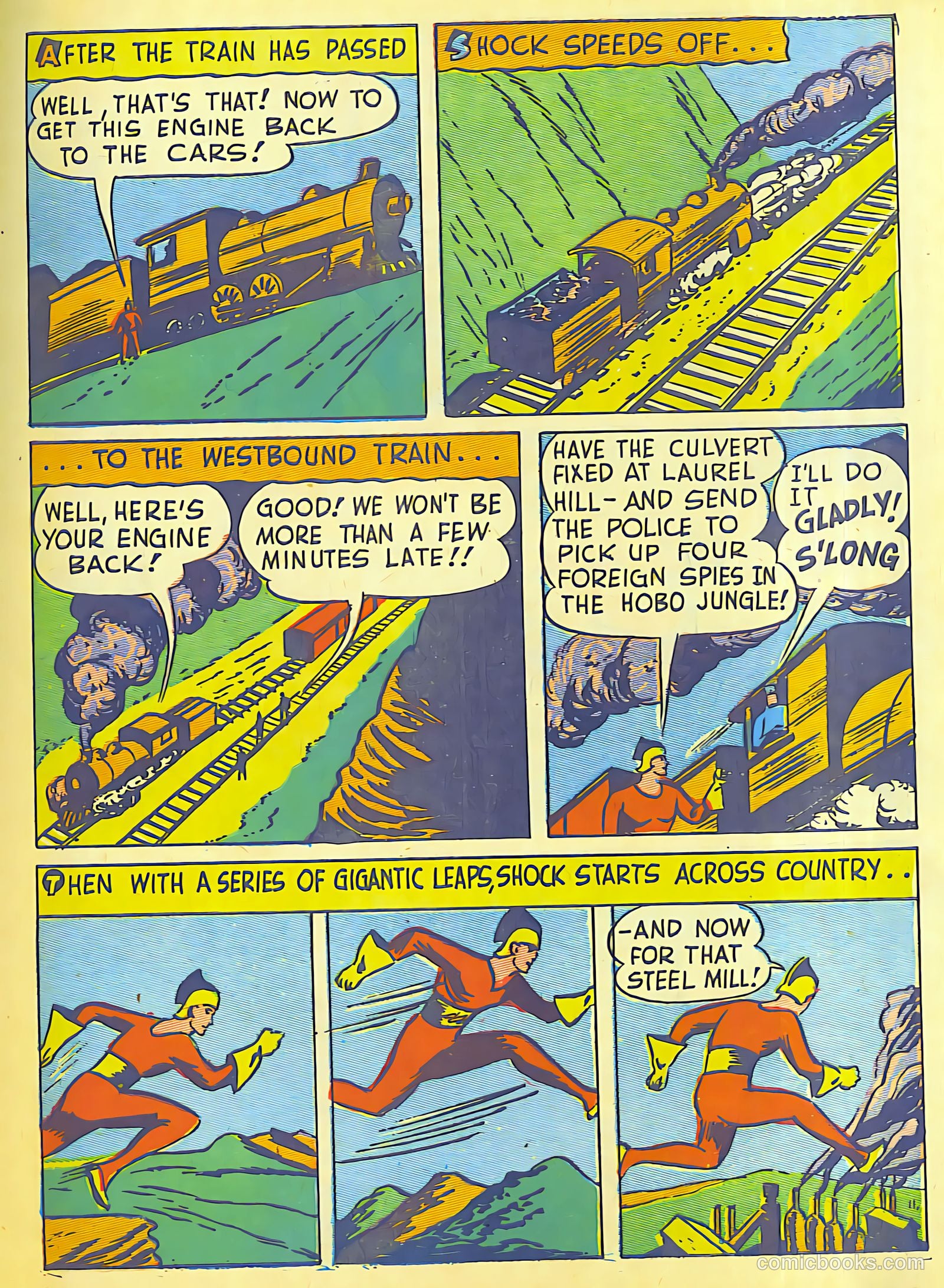 Speed Comics #4 (1940) — page 12 of 66