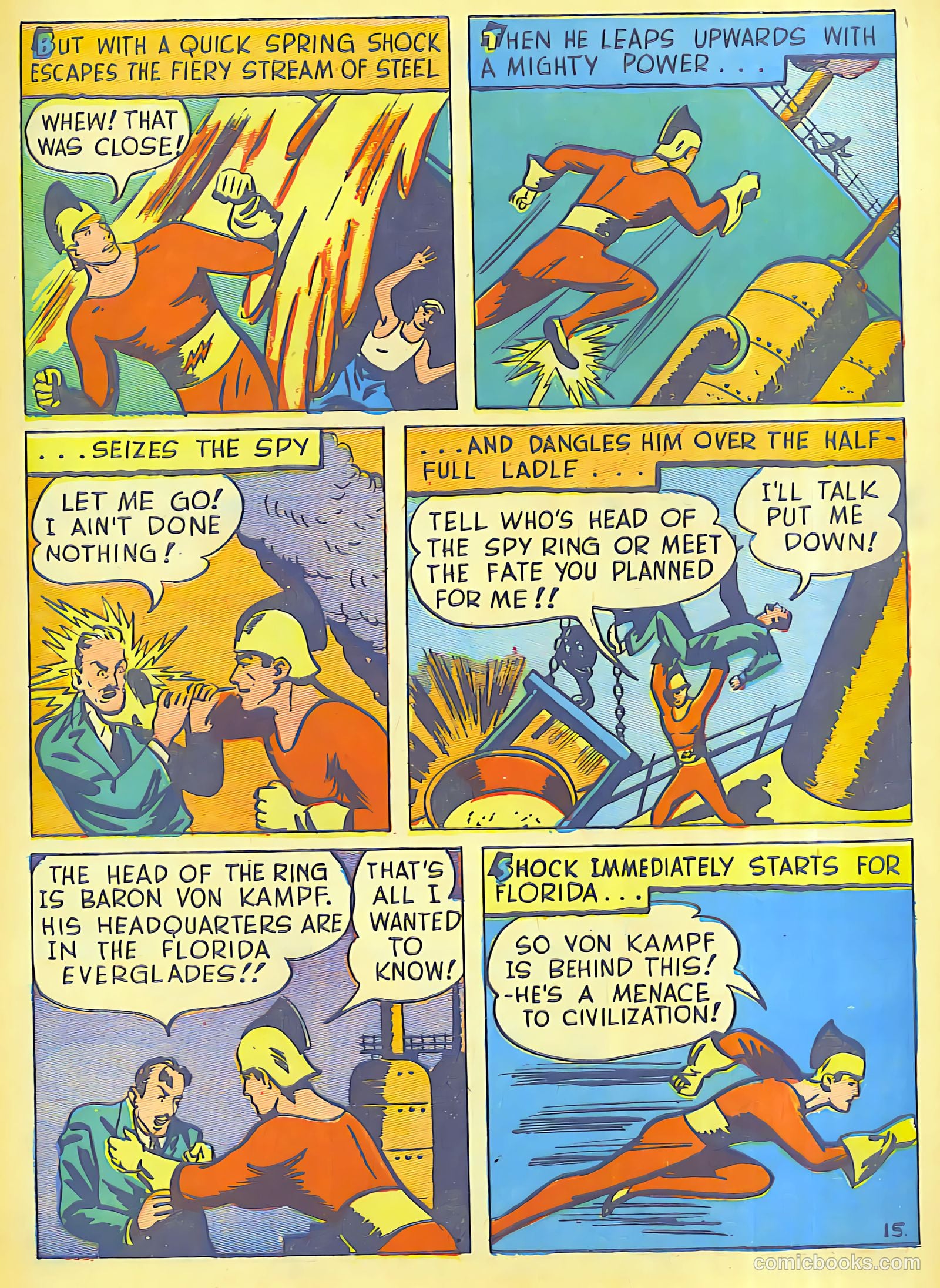 Speed Comics #4 (1940) — page 16 of 66