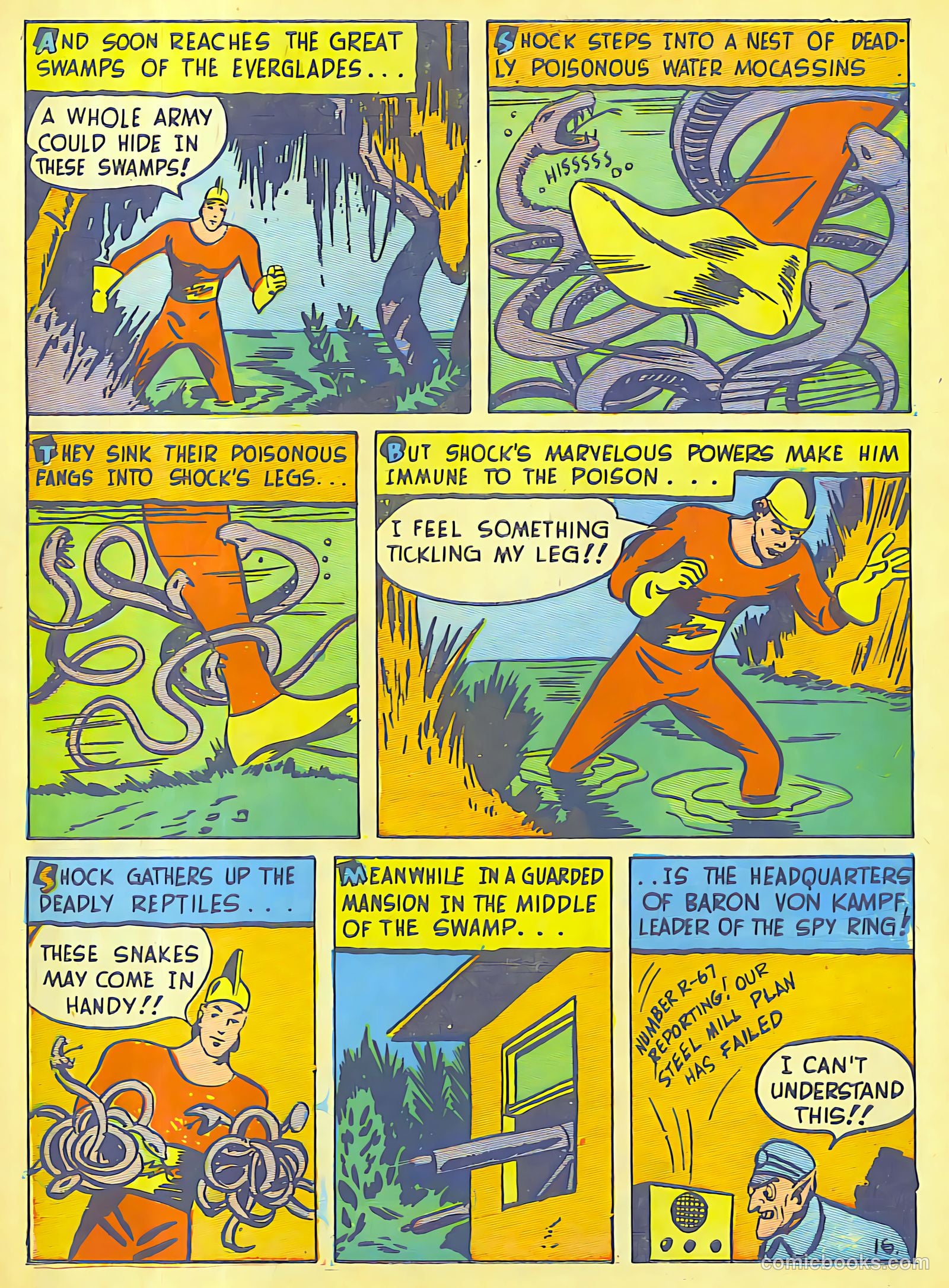 Speed Comics #4 (1940) — page 17 of 66