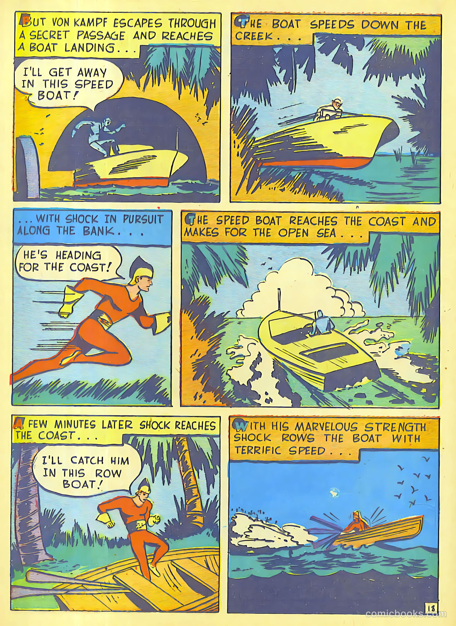 Speed Comics #4 (1940) — page 19 of 66