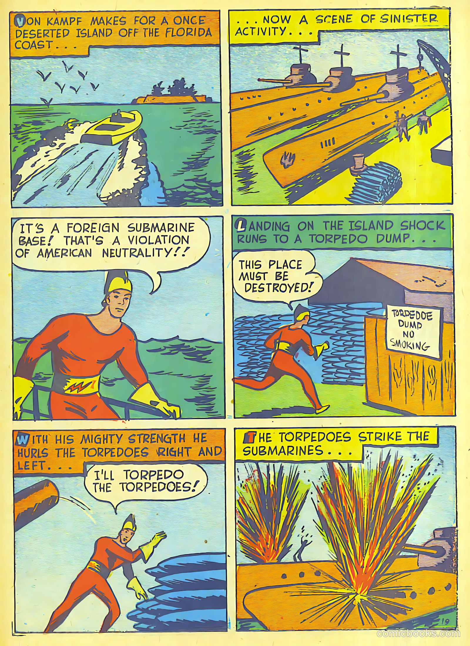 Speed Comics #4 (1940) — page 20 of 66