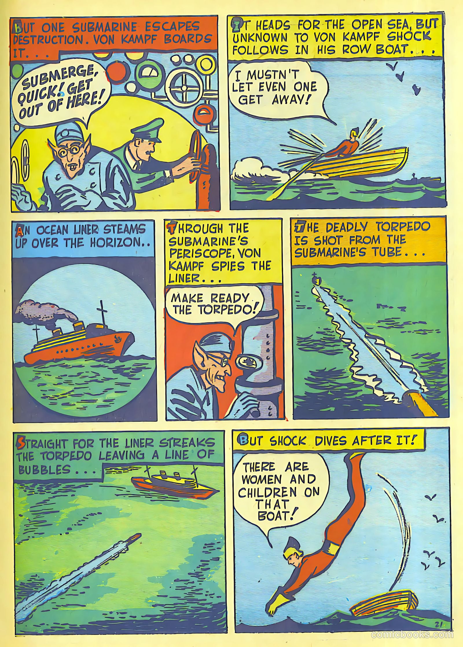 Speed Comics #4 (1940) — page 22 of 66