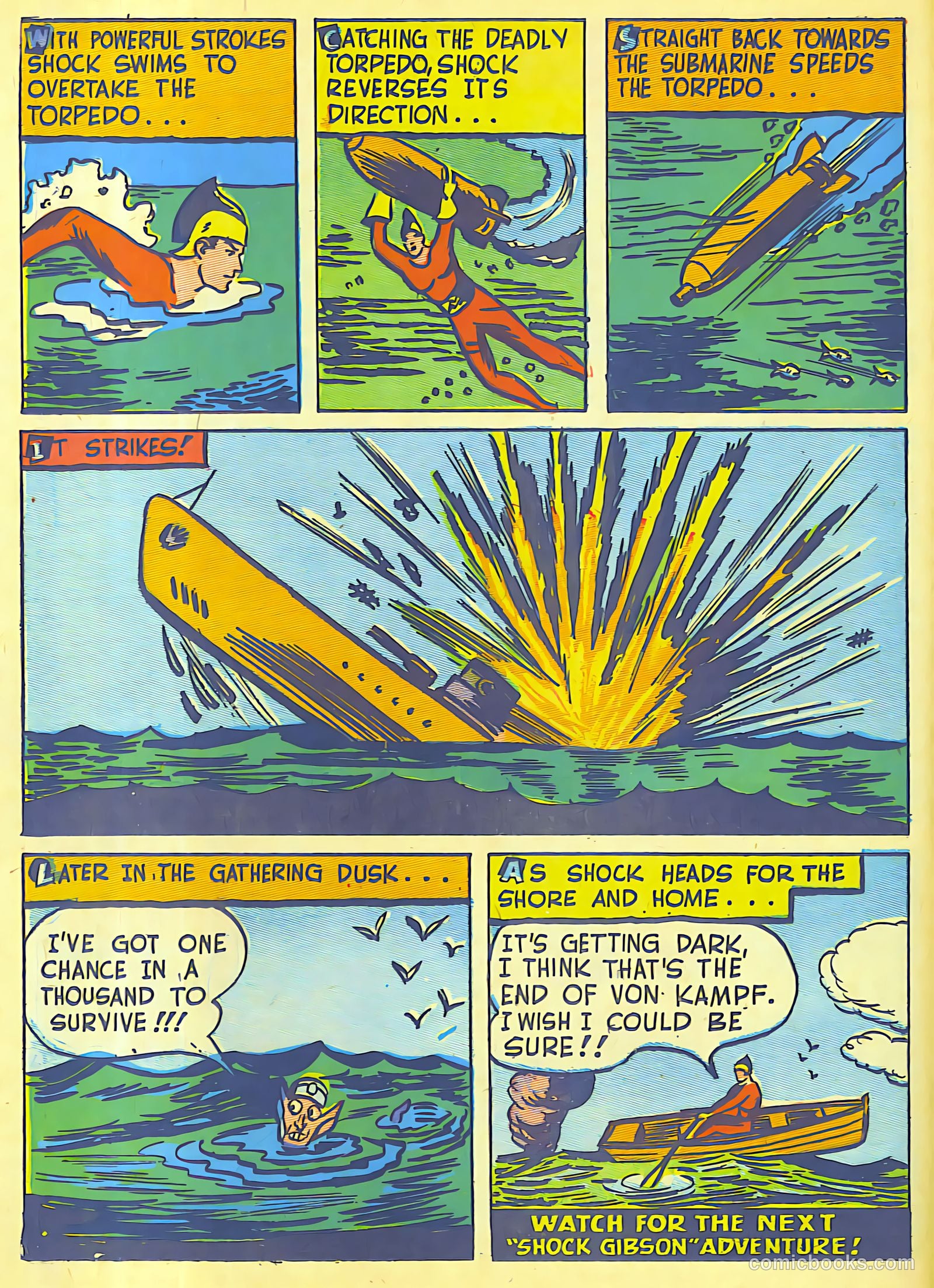 Speed Comics #4 (1940) — page 23 of 66