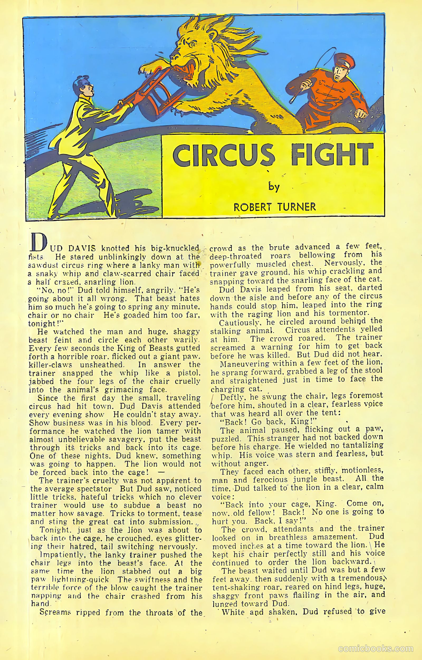 Speed Comics #4 (1940) — page 35 of 66