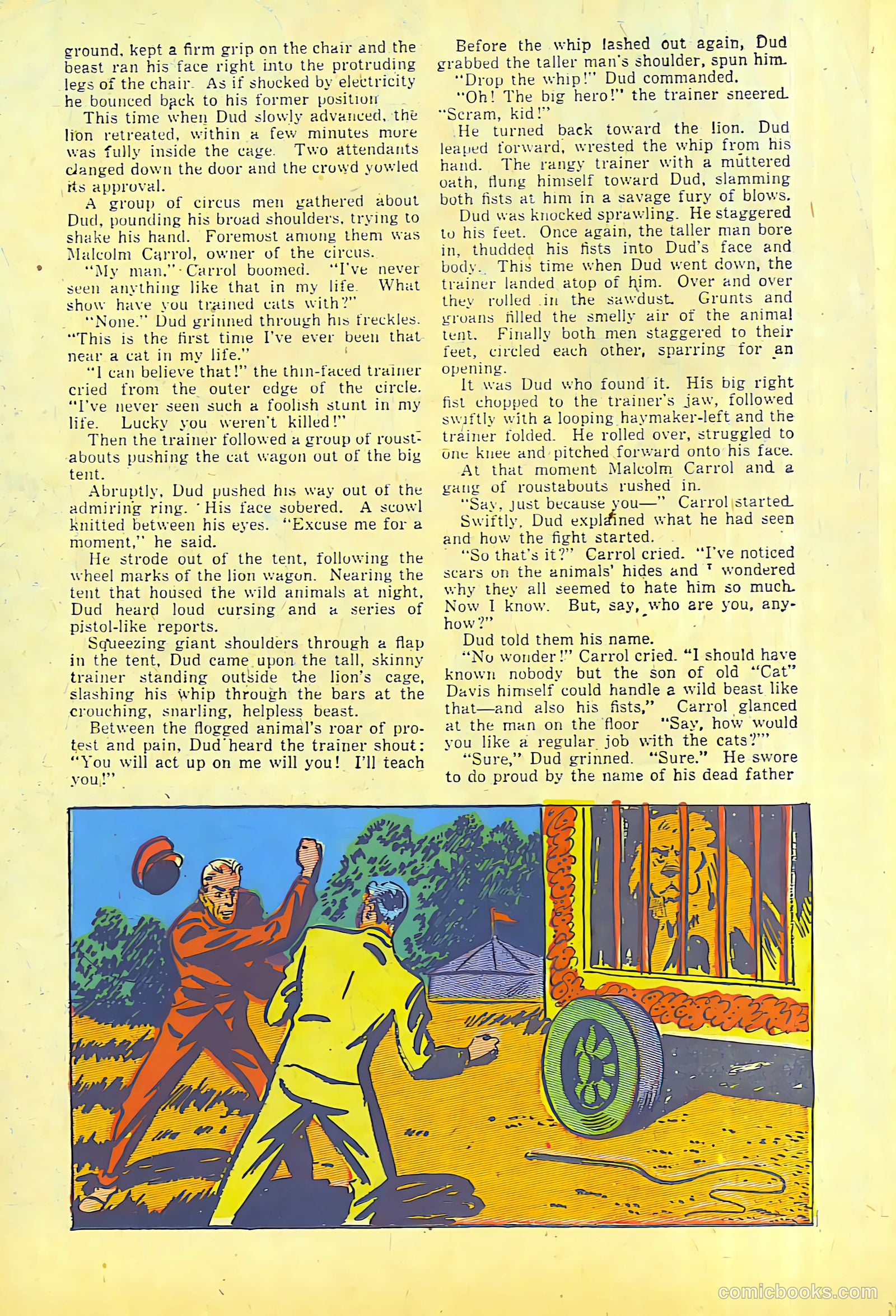 Speed Comics #4 (1940) — page 36 of 66