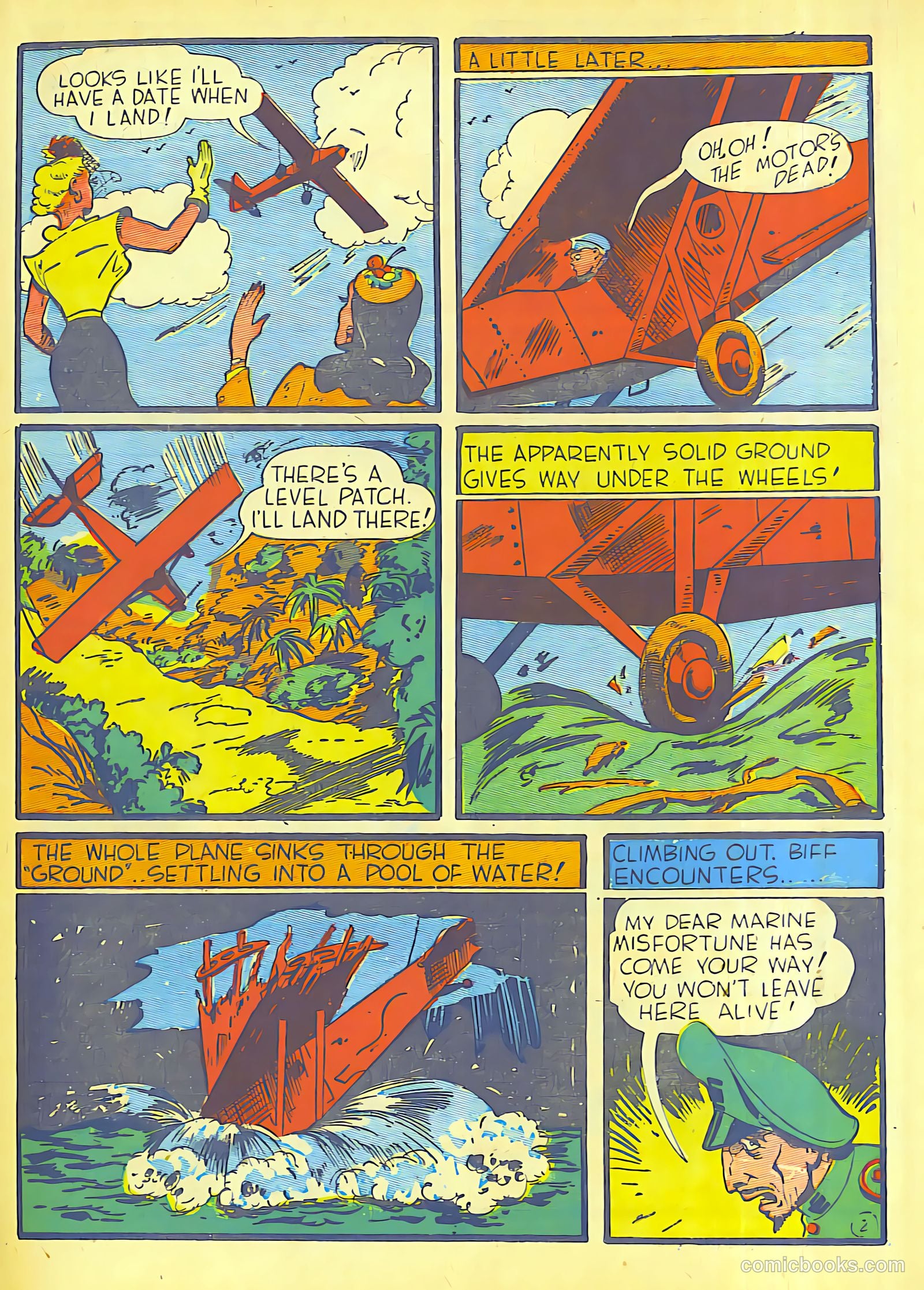 Speed Comics #4 (1940) — page 38 of 66