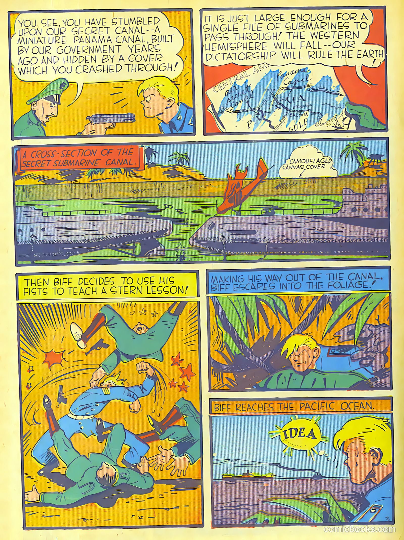 Speed Comics #4 (1940) — page 39 of 66