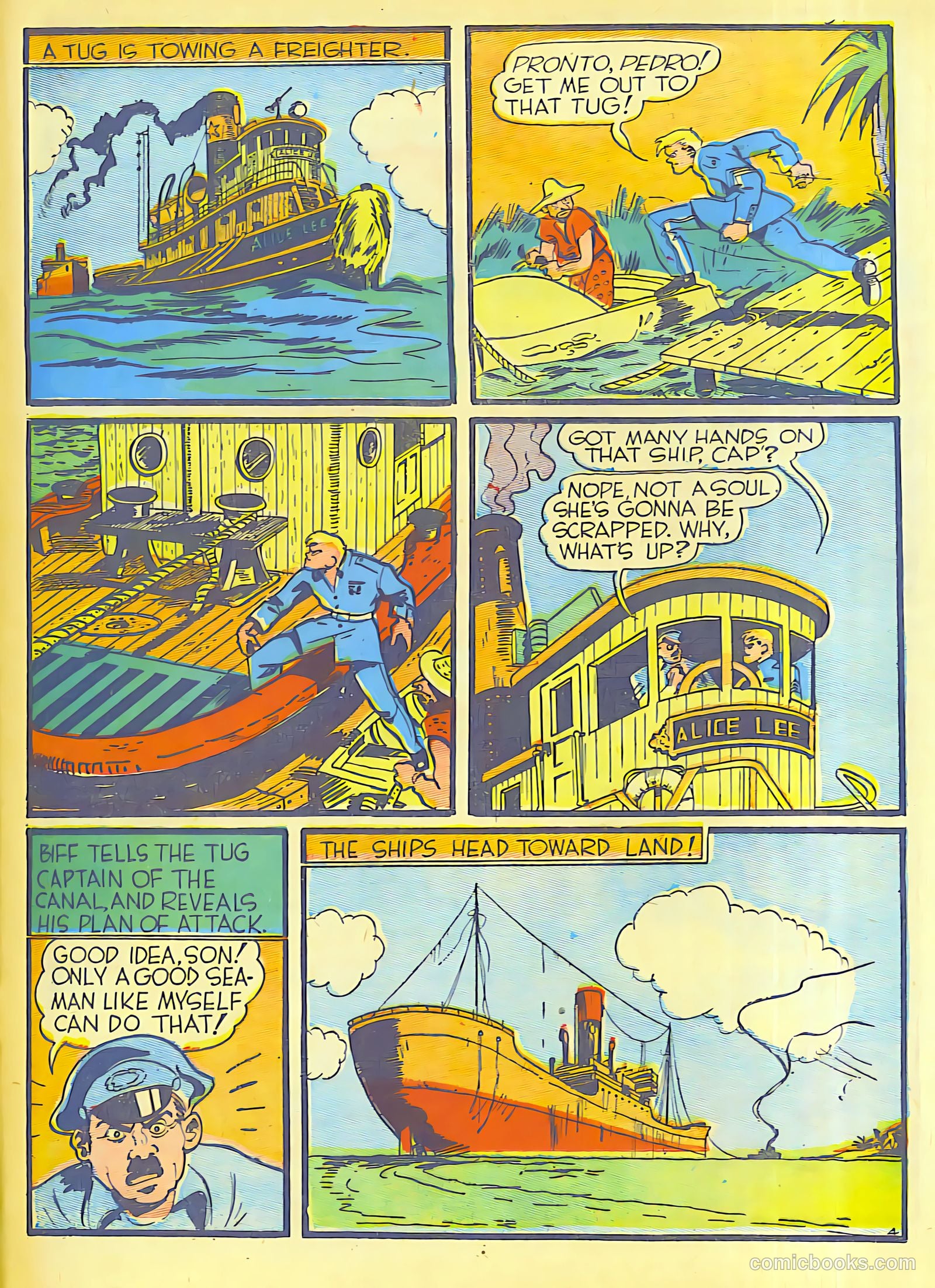 Speed Comics #4 (1940) — page 40 of 66