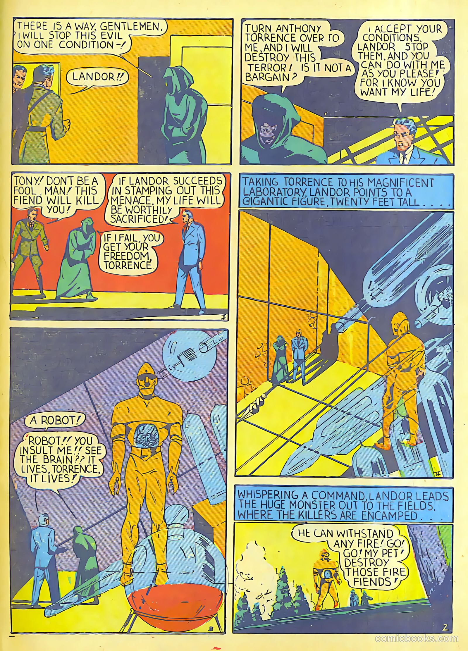 Speed Comics #4 (1940) — page 50 of 66